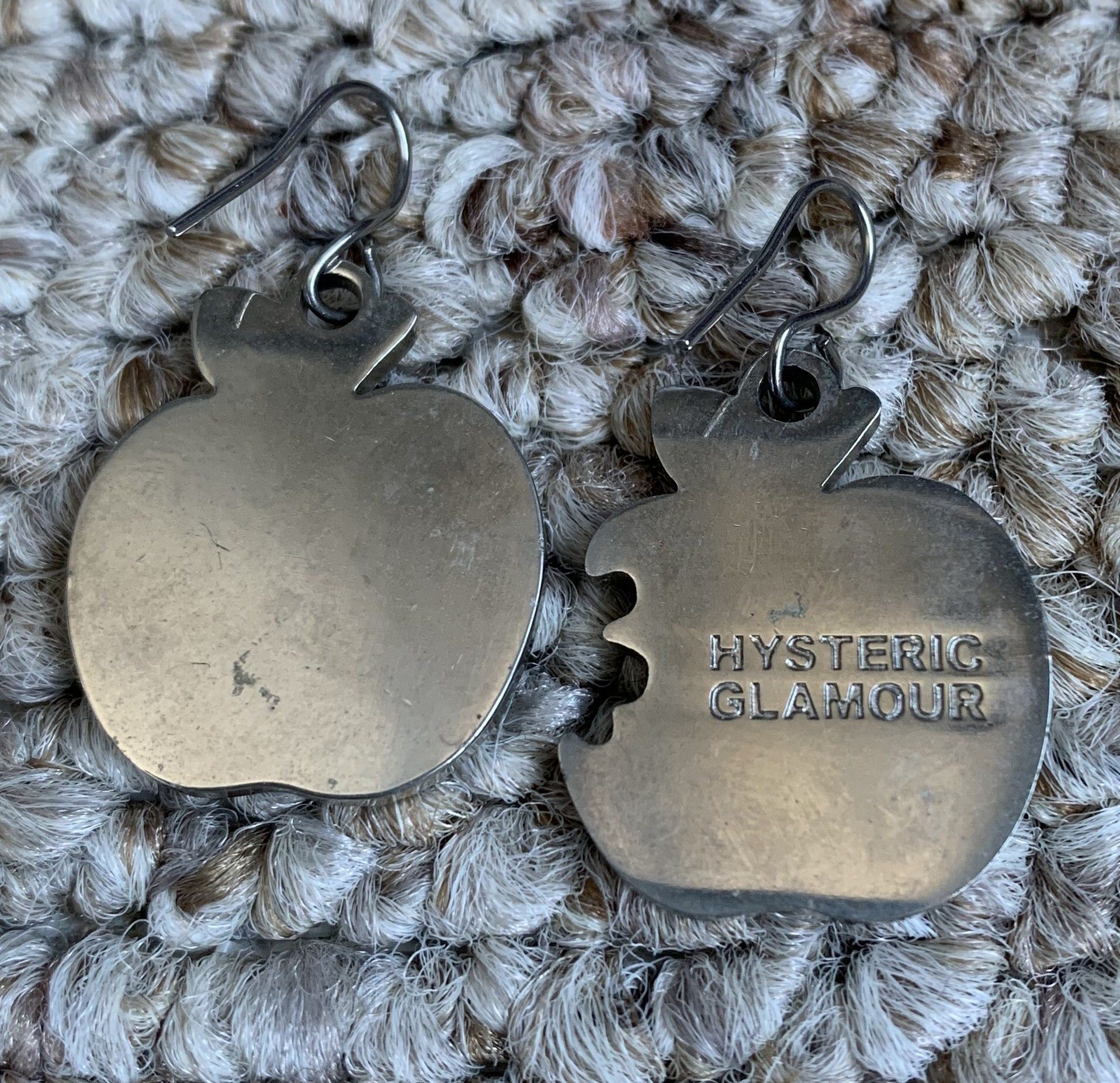 Hysteric Glamour Hysteric Glamour Skull Apple Charm Earrings Size ONE SIZE - 2 Thumbnail