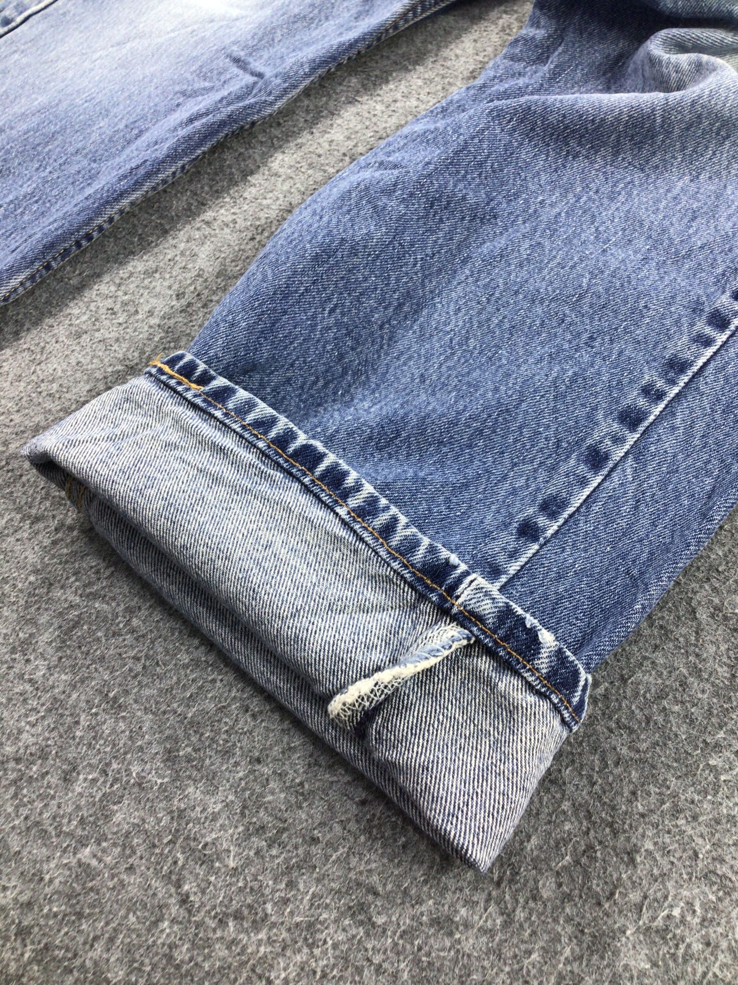 Levi's Vintage Levi's 505 Jeans Faded Blue Denim KJ200 Size US 33 - 6 Thumbnail