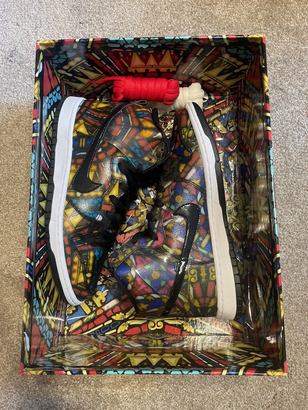 Nike Dunk High Concepts “Stain Glass”