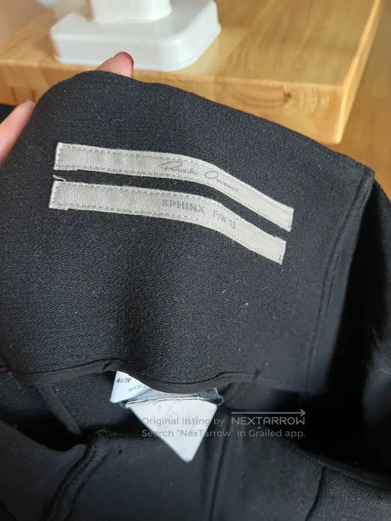 Rick Owens Rick Owens Cropped cashmere pants Size US 40 / EU 56 - 4 Thumbnail