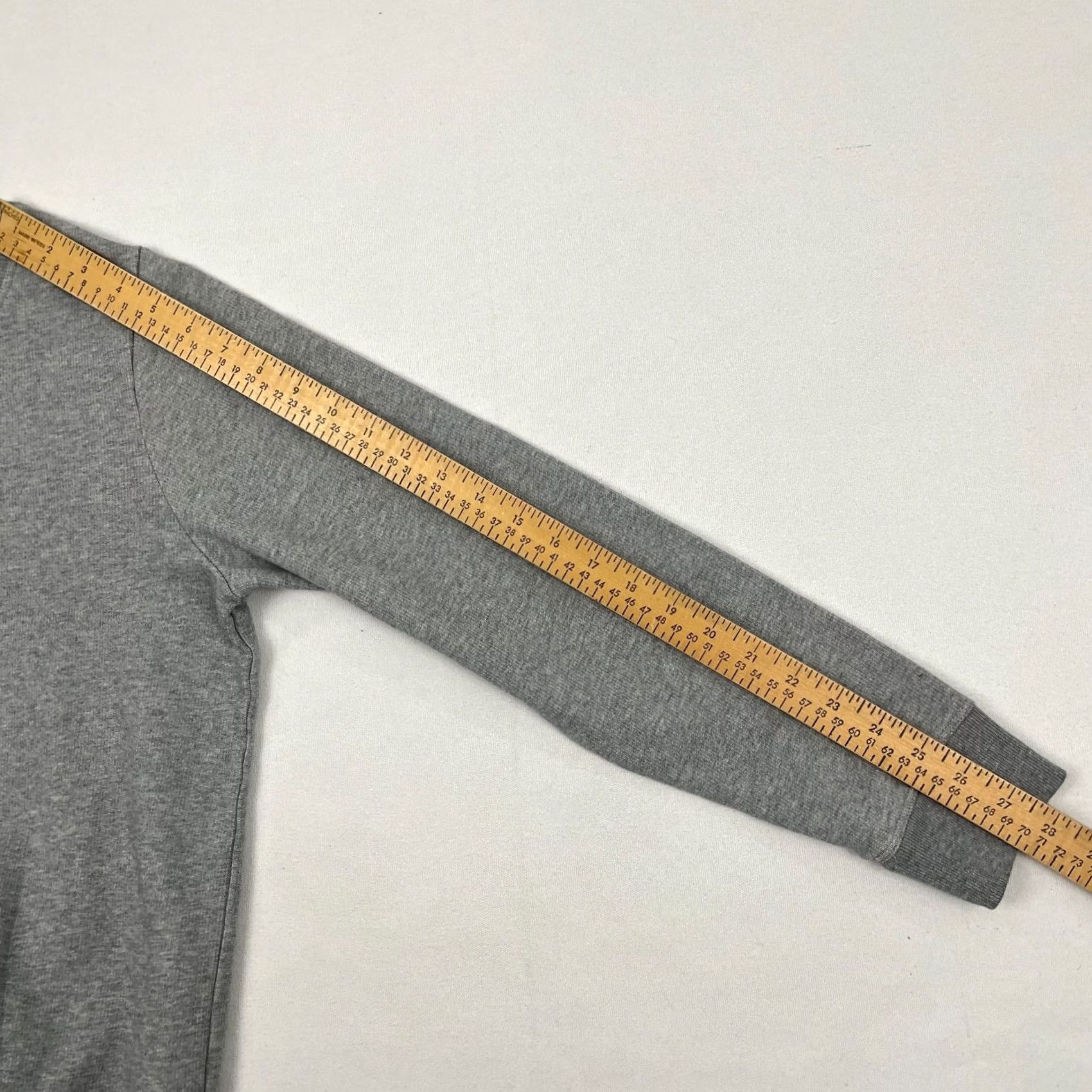 J.Crew J.CREW FACTORY Sweatshirt Womens M Gray Fleece Oars Logo Graphic Crewneck AZ159 Size M / US 6-8 / IT 42-44 - 6 Thumbnail