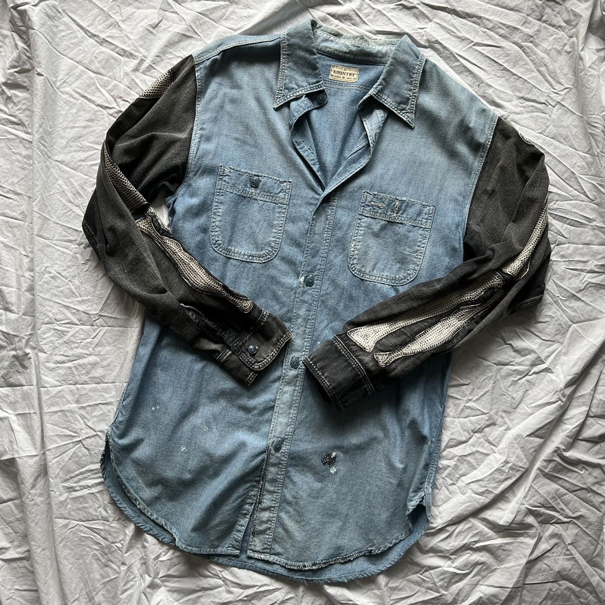 Kapital Kountry Kapital Kountry Bone Shirt Size US L / EU 52-54 / 3 - 1 Thumbnail