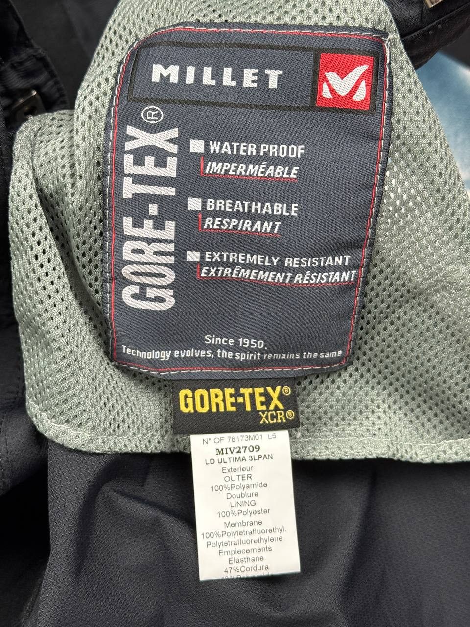 ORTOVOX Millet winter ski Gore-Tex XCR EXTREME Outdoor Shell Pants Size 28" / US 6 / IT 42 - 7 Thumbnail