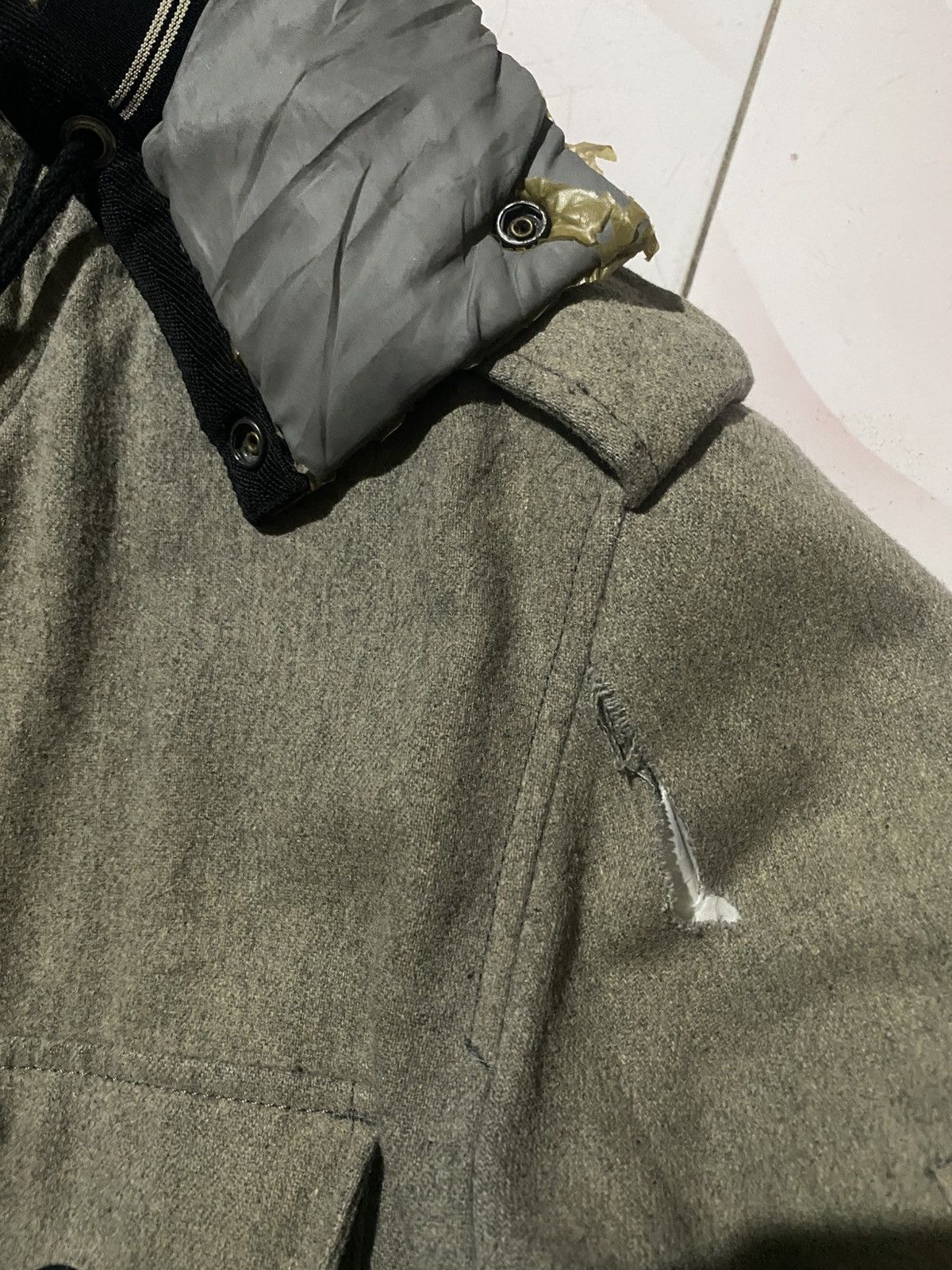 Stone Island Stone Island Ice Wool Blend Down Jacket 2014 Size US XL / EU 56 / 4 - 8 Thumbnail