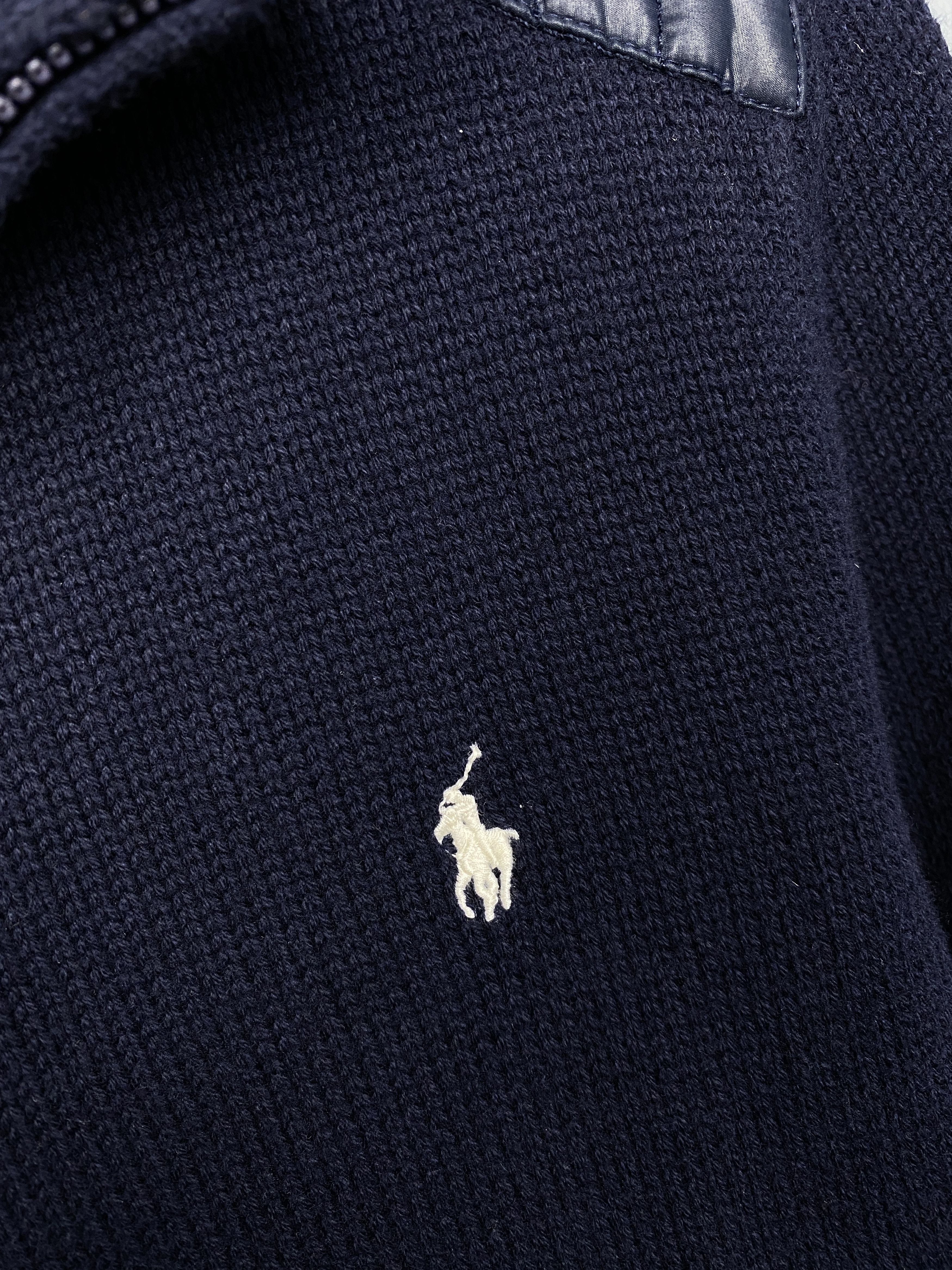 Polo Ralph Lauren Polo Ralph Lauren Vintage Mens Quarter 1\4 Zip Knit Sweater Size US S / EU 44-46 / 1 - 6 Thumbnail