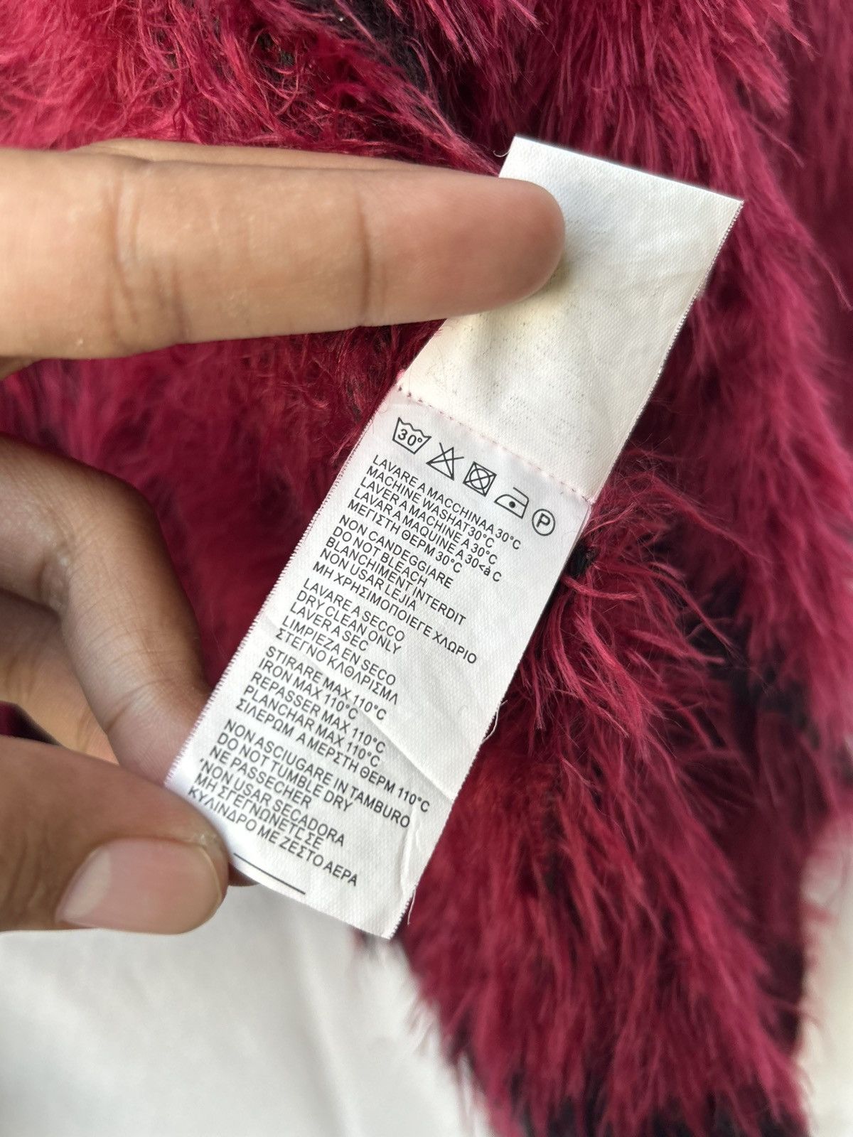 14th Addiction × Japanese Brand Fuzzy Mohair Cardigan Assymetrical Knitted Styled Size US M / EU 48-50 / 2 - 11 Thumbnail