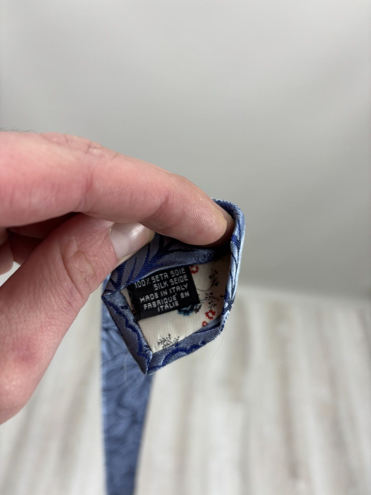 Kenzo Mens tie Kenzo Color Blue Size ONE SIZE - 8 Thumbnail