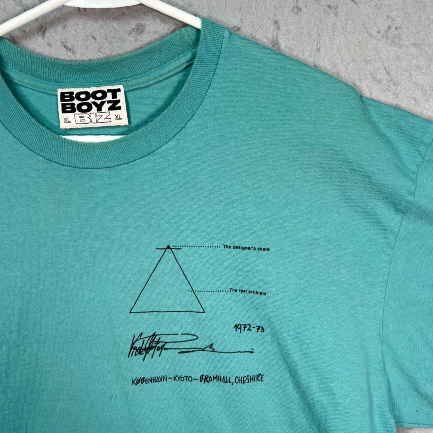 Boot Boyz Biz Mens XL Blue T Shirt Crew Neck Short Sleeve Cotton 2020-2029 Vintage Shirt Men Blue 8/10 Size XL
