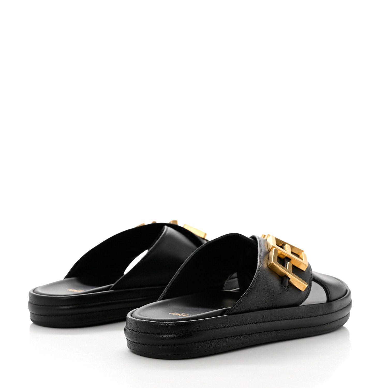 Fendi o1loc1c0824 Sandal in Black Size US 12 / IT 42 - 4 Thumbnail