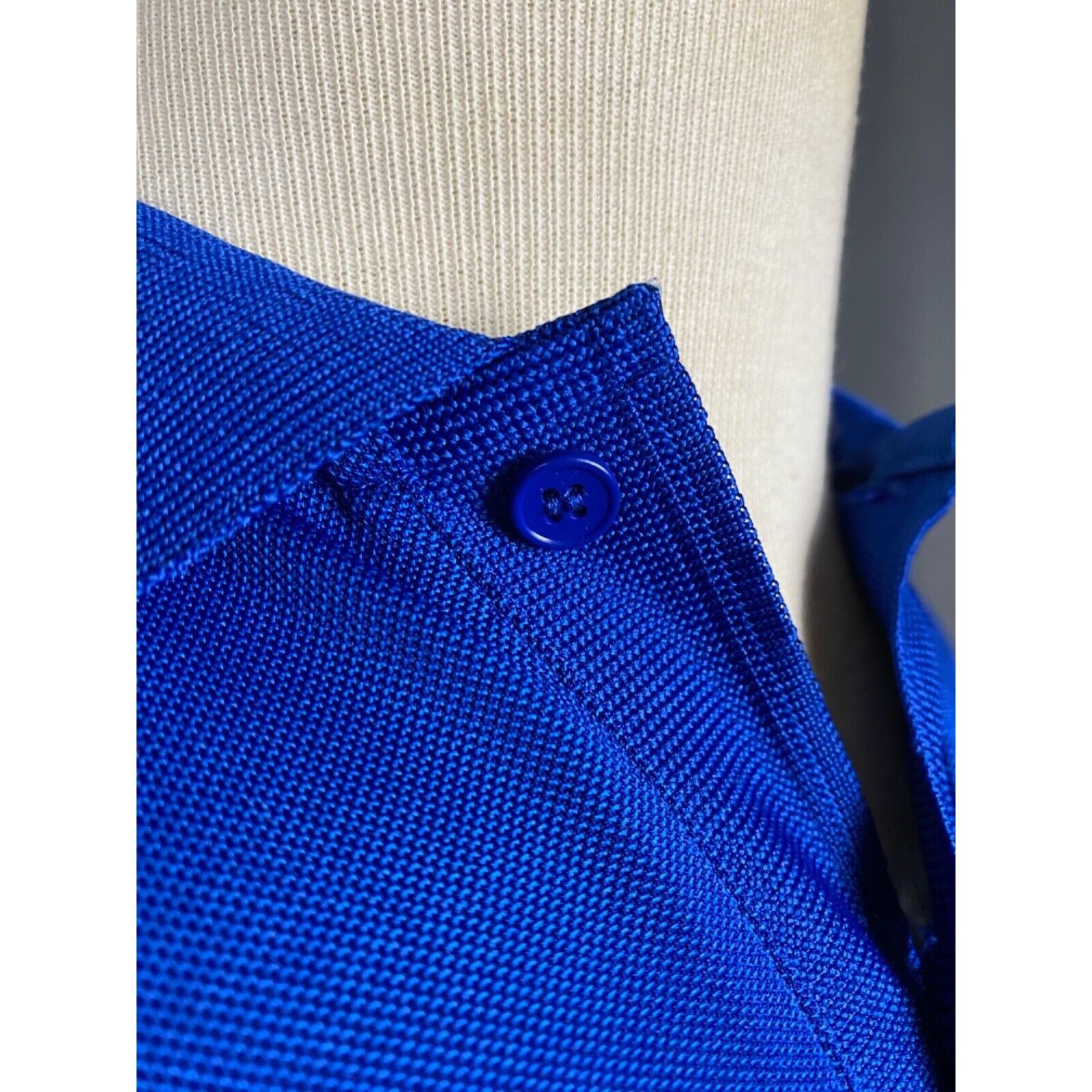 Alexander McQueen MINT! Alexander McQueen Small Logo Men's Blue Polo T-Shirt S Size US XS / EU 42 / 0 - 8 Thumbnail