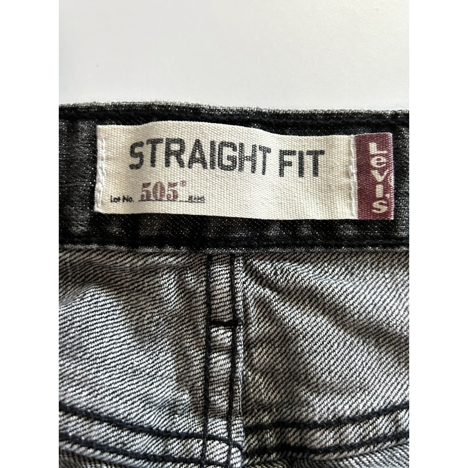 Levi's Levi's 505 Regular Fit Straight Denim Black Jeans Mens Size 40x32 Denim Jeans Mens Regular 40 32 Black Levi's 505 Straight 40x32 Size US 40 / EU 56 - 3 Thumbnail