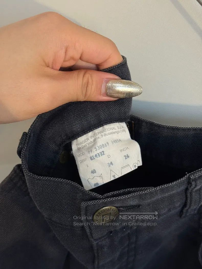 Fendi Fendi Grey Denim Skirt Size 42" / US 20 - 9 Thumbnail