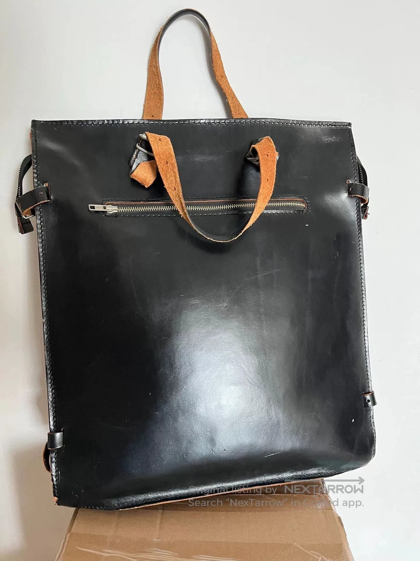 Lieve Van Gorp Lieve Van Gorp Square Leather Handbag. Size ONE SIZE - 2 Thumbnail