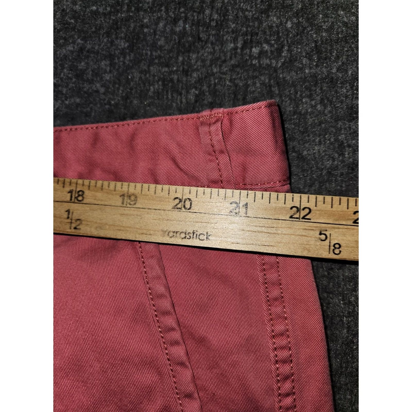 Polo Ralph Lauren Polo Ralph Lauren Chino Shorts Men 42 Relaxed Mauve Casual Preppy Logo Zipper Button Inseam 9 Size US XL / EU 56 / 4 - 3 Thumbnail
