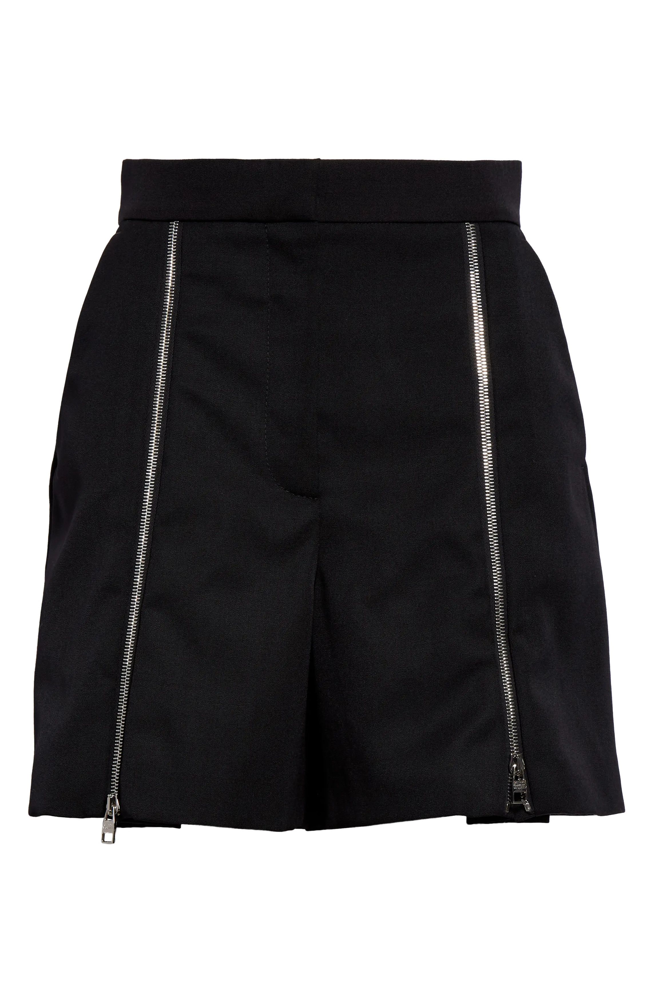Alexander McQueen o1y0325 Short in Black Size 28" / US 6 / IT 42 - 1 Thumbnail
