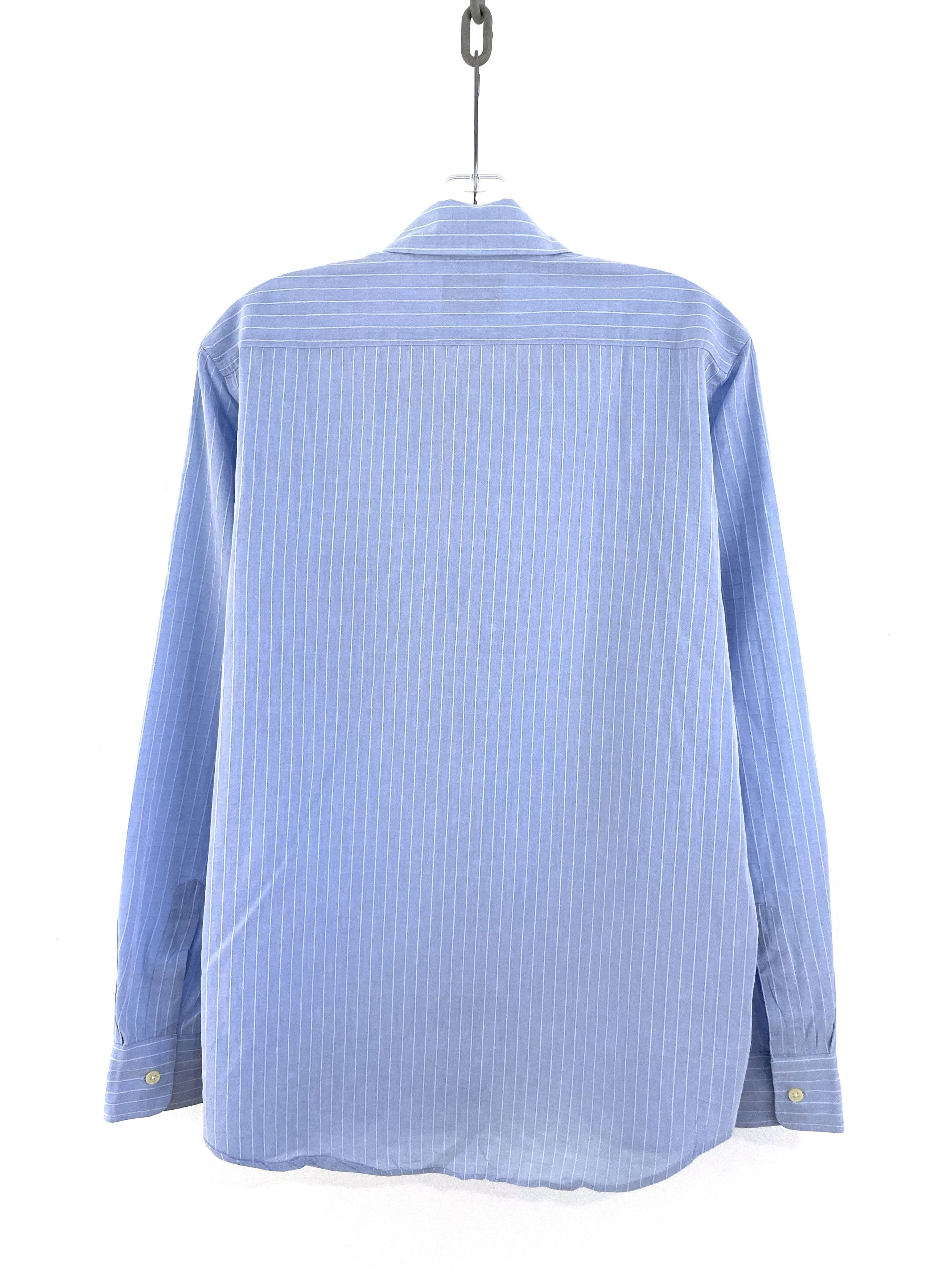 Yohji Yamamoto AAR Striped Shirt Size US L / EU 52-54 / 3 - 6 Thumbnail