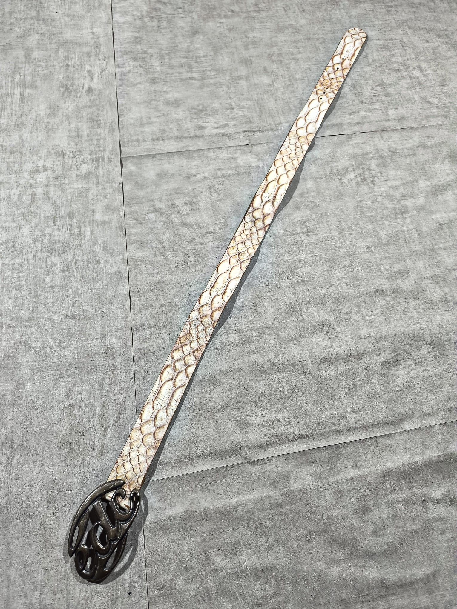 Other VINTAGE EDC LEATHER BELT GRUNGE MISS SIXTY DIESEL Size ONE SIZE - 4 Thumbnail