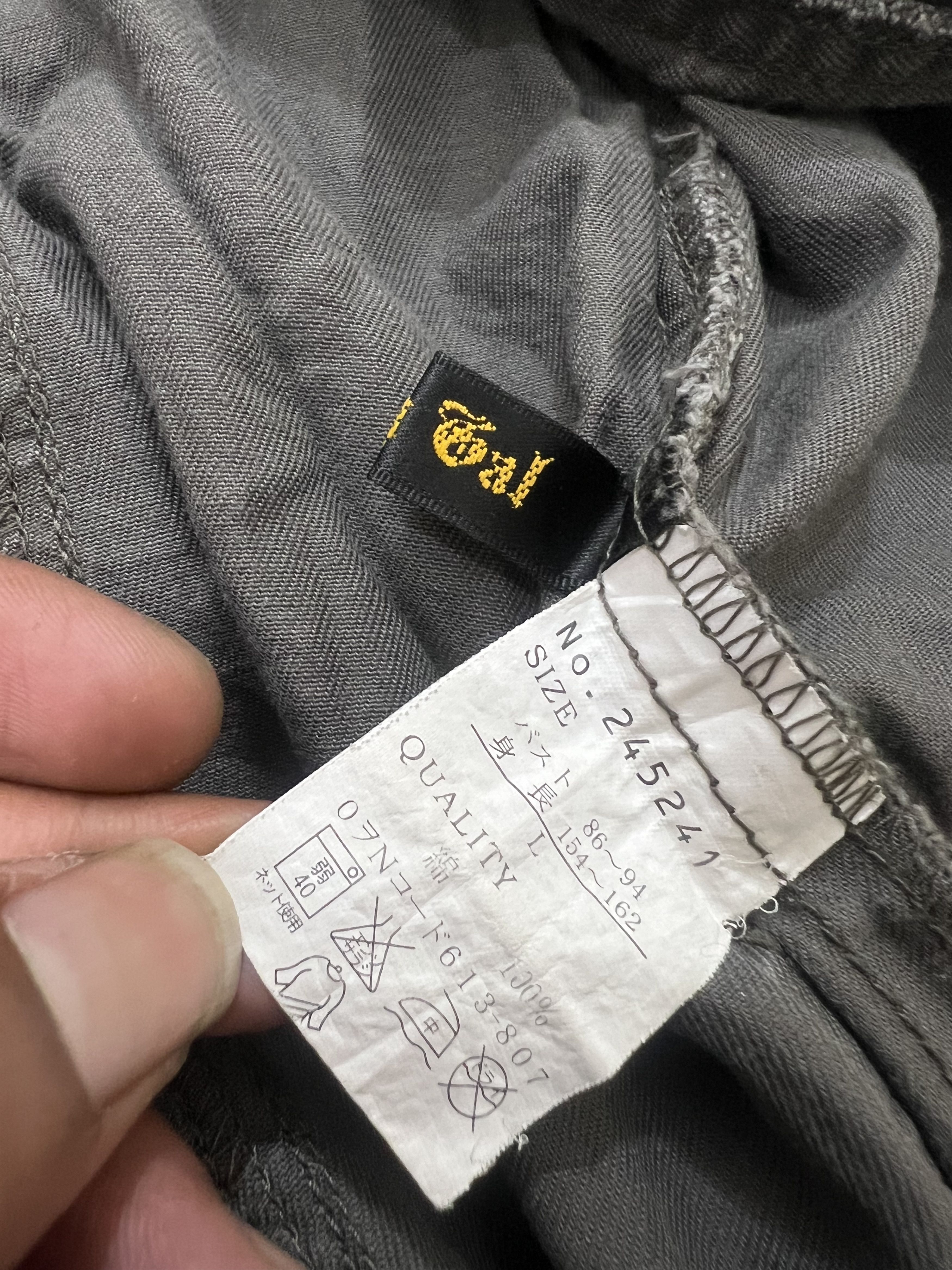 Japanese Brand 2000s Y's Hysteric Asymmetric Vkei Napoleon y2k Lgb Ifsix Size US M / EU 48-50 / 2 - 8 Thumbnail