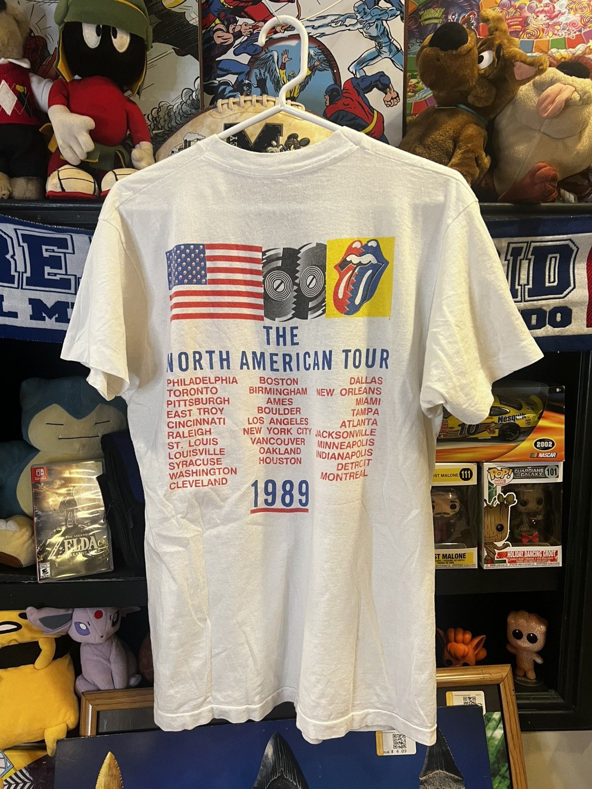 Band Tees × Brockum × Vintage Vintage 1989 Rolling Stones “The North American Tour” Tee Size US L / EU 52-54 / 3 - 2 Thumbnail