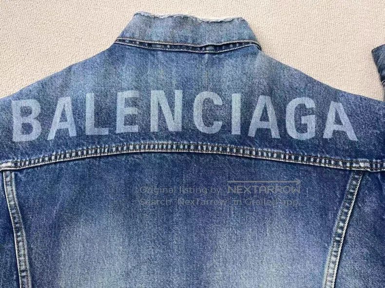 Balenciaga Balenciaga Casual Denim Jacket Size XXS / US 00 / IT 34 - 3 Thumbnail