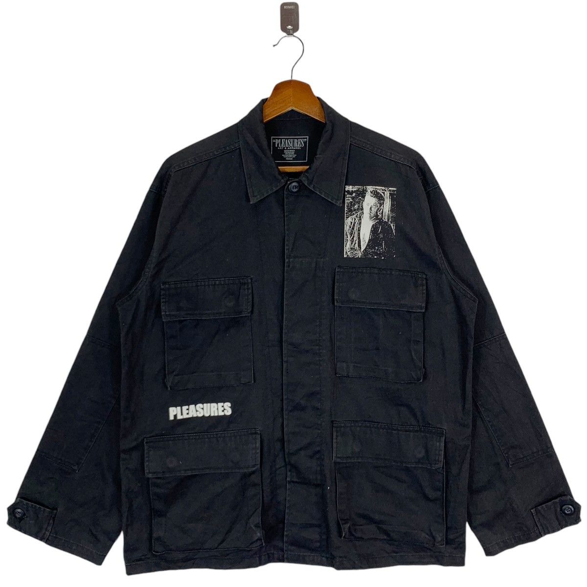 Hypebeast × Pleasures VINTAGE PLEASURES HYPEBEAST LONG SLEEVE BUTTON SHIRT Size US M / EU 48-50 / 2 - 1 Thumbnail