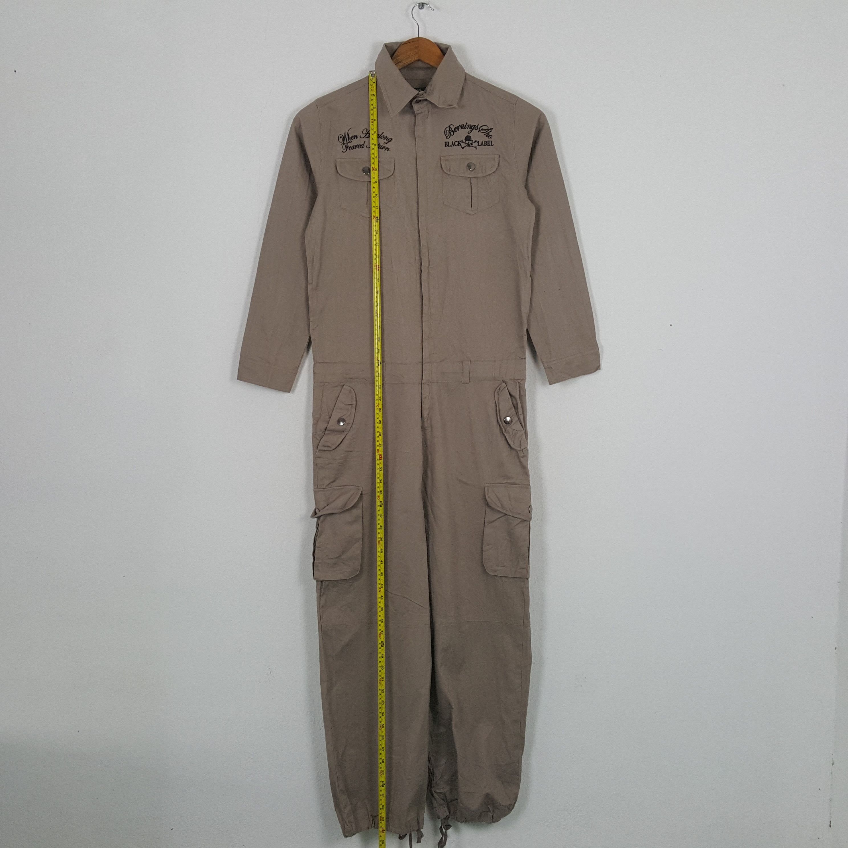 Designer × Japanese Brand × Vintage Vintage Japanese Brand Punk Style Coverall Jacket C284N18 Size US S / EU 44-46 / 1 - 7 Thumbnail