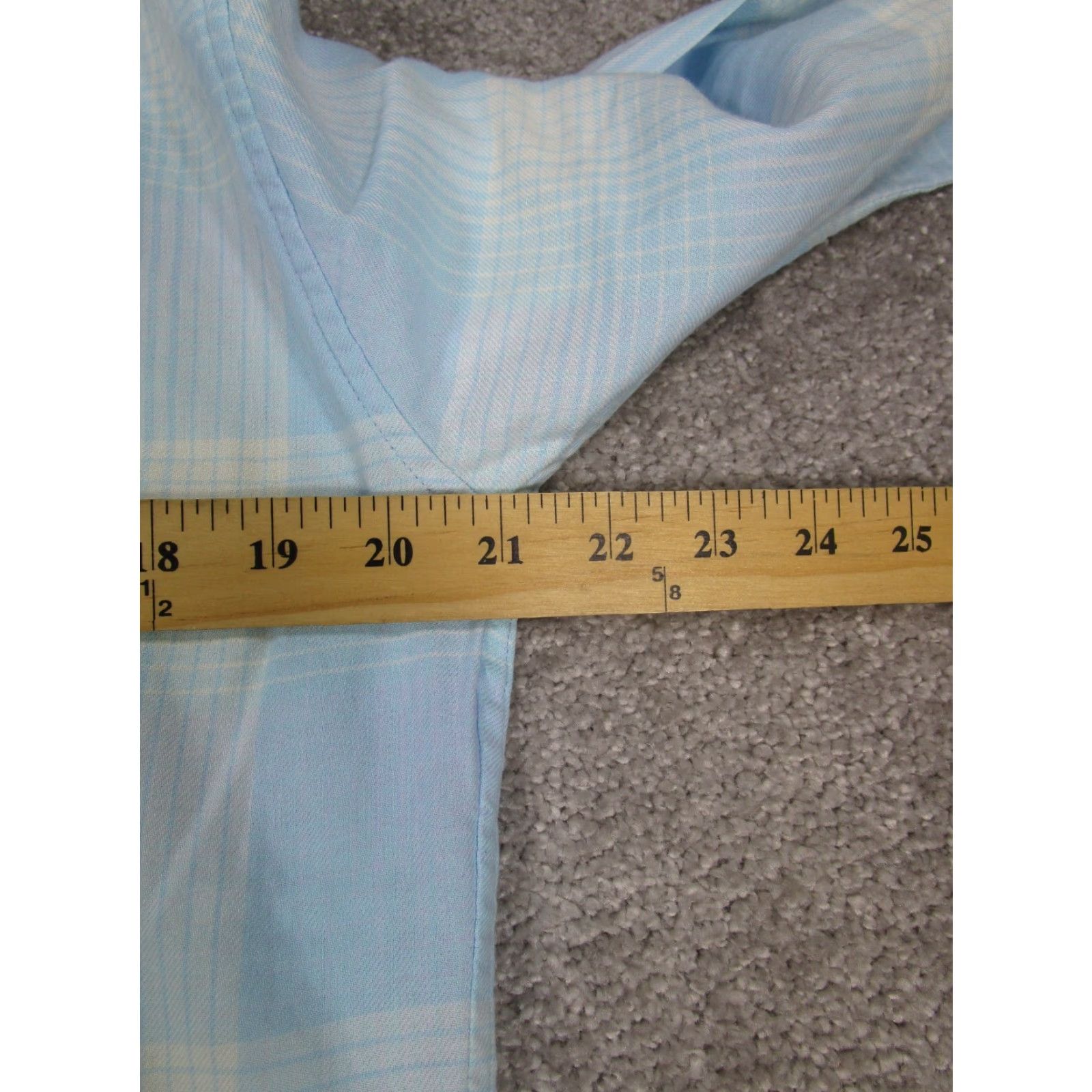 Bonobos Bonobos Plaid Button-Up Shirt Mens Medium Blue Cotton Long Sleeve Size US M / EU 48-50 / 2 - 6 Thumbnail