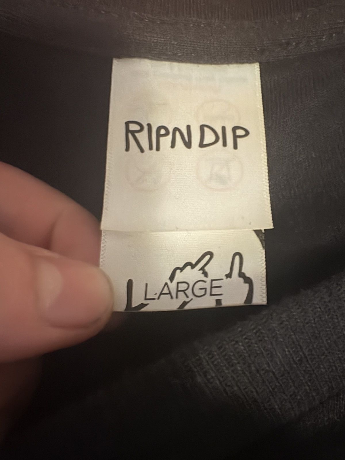 RIPNDIP Ripndip tee shirt Size US L / EU 52-54 / 3 - 2 Thumbnail