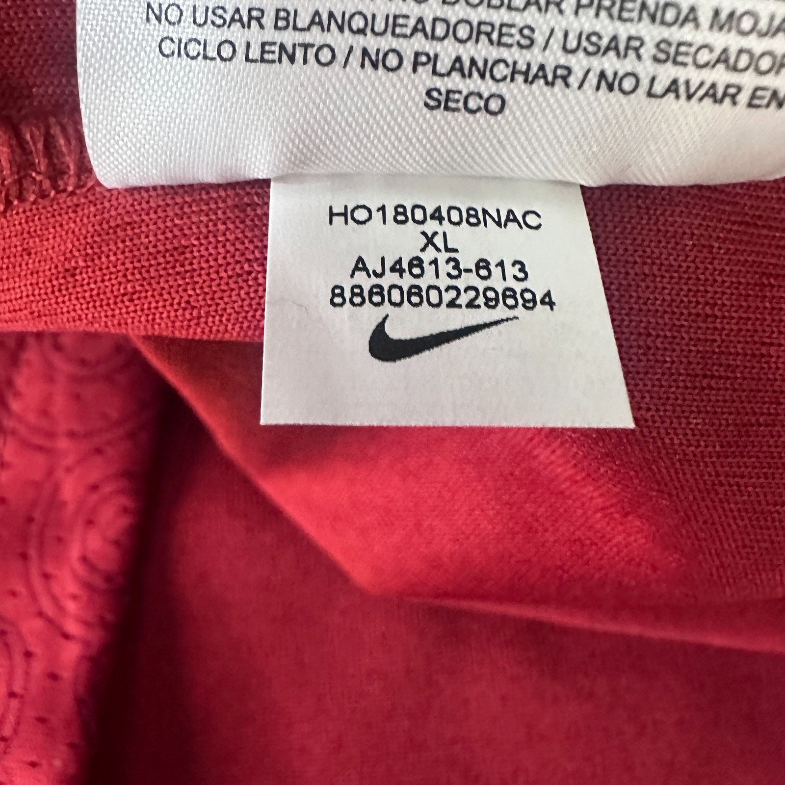 Nike Nike Rockets James Harden Edition Swingman Jersey Men XL Red Size US XL / EU 56 / 4 - 8 Thumbnail