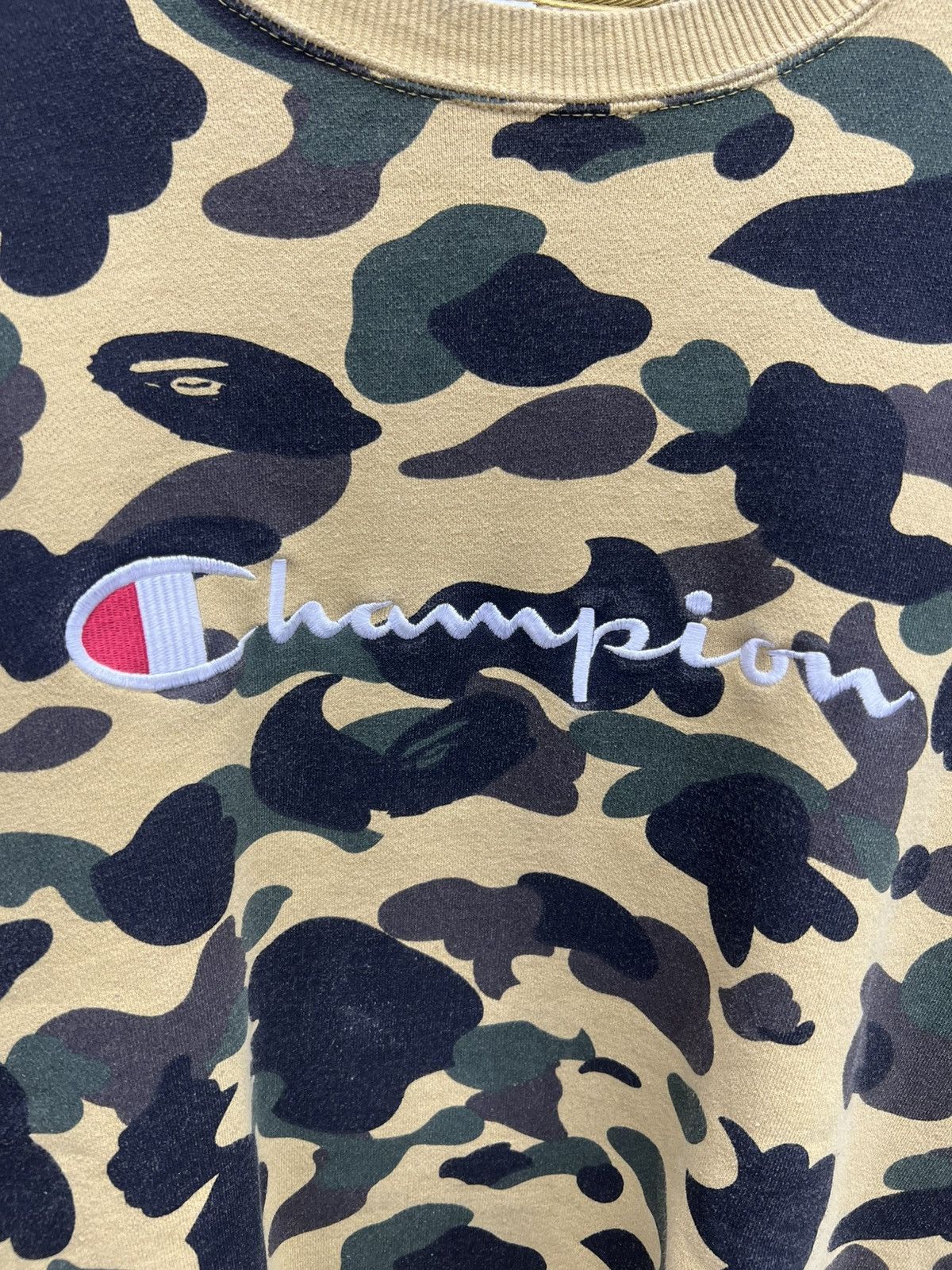 Bape × Champion Bape x Champion Crewneck Size US XL / EU 56 / 4 - 8 Thumbnail
