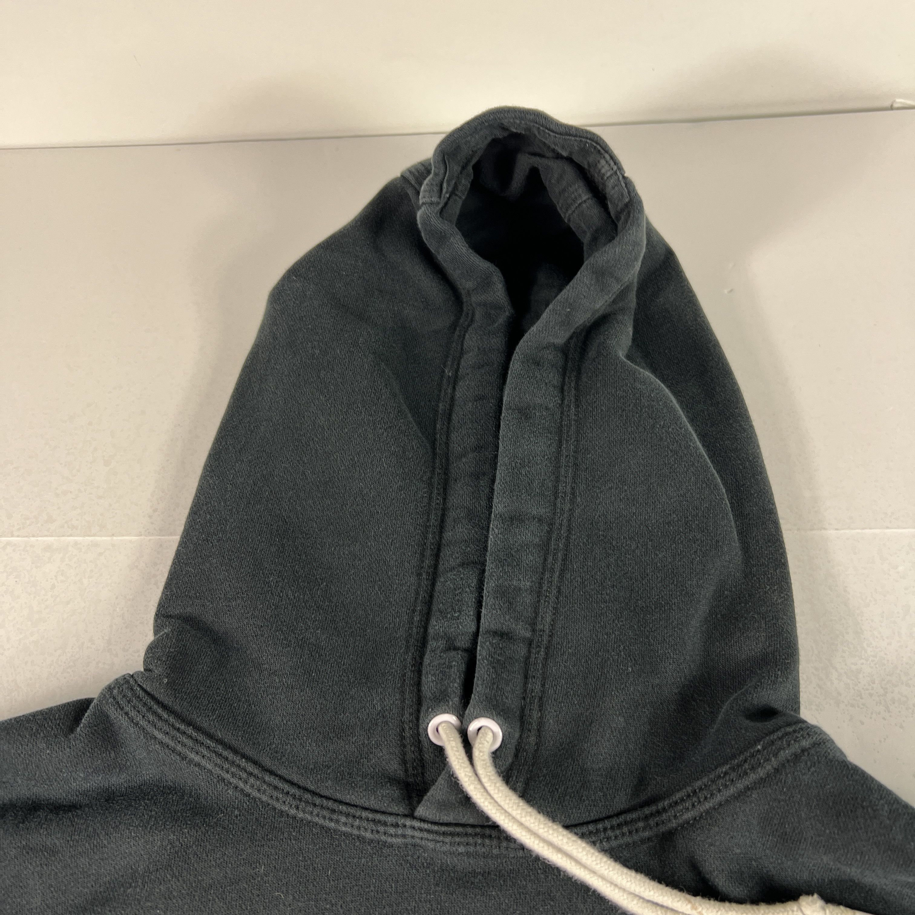 Nike Nike Sweatshirt Black Faded Swoosh Logo Pullover Hoodie Size US XL / EU 56 / 4 - 6 Thumbnail