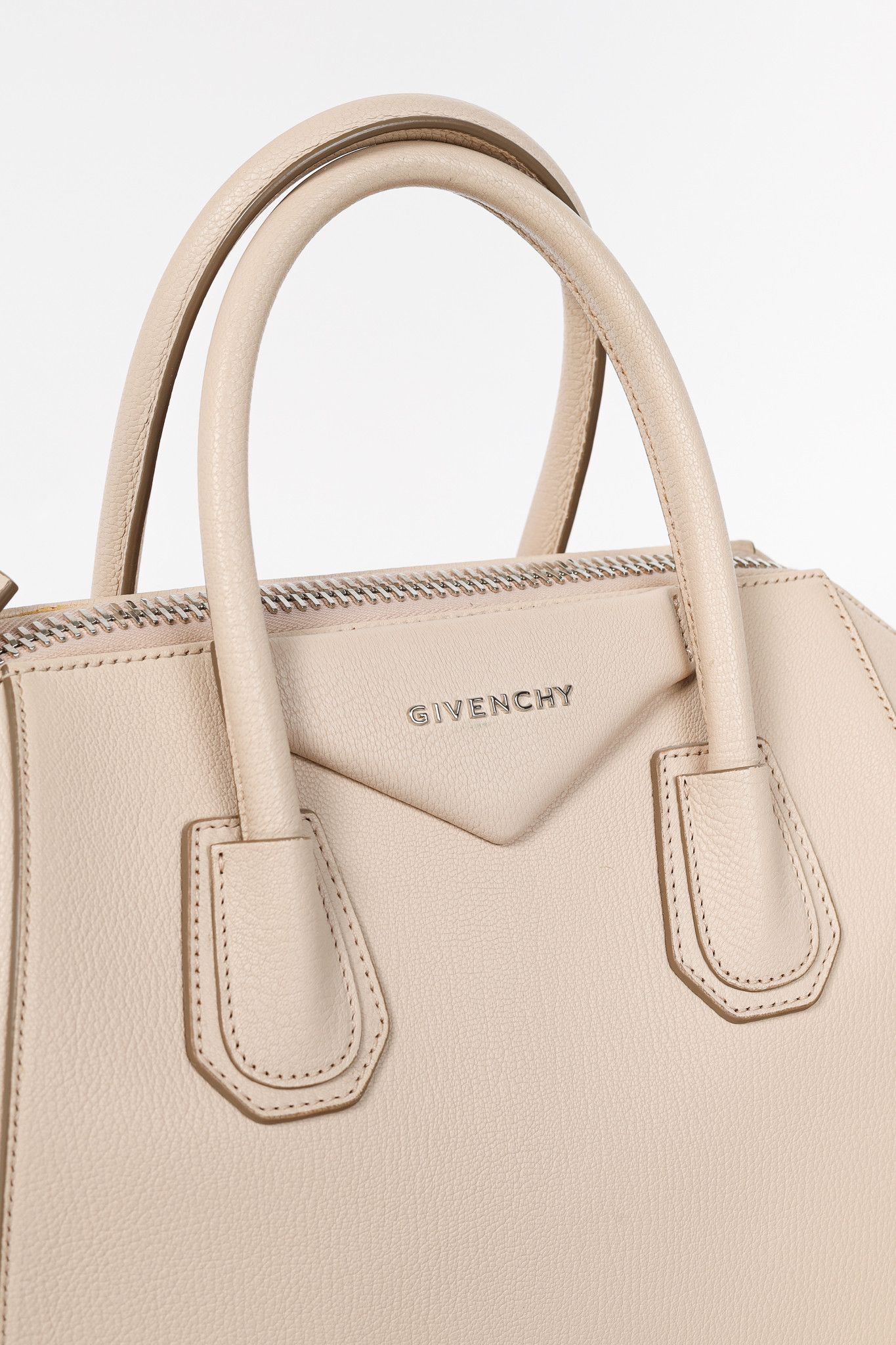 Givenchy Givenchy Antigona Small Nude Pink Goat Leather Tote Bag Size ONE SIZE - 8 Thumbnail