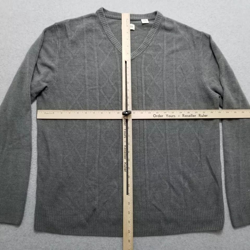 Haggar Haggar Sweater Men XL Long Sleeve Pullover V Neck Acrylic Size US XL / EU 56 / 4 - 8 Thumbnail