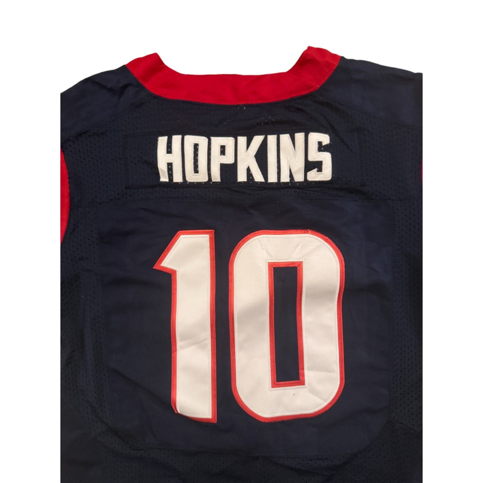 Nike Houston Texans #10 DeAndre Hopkins Jersey Mens Medium Navy Size US M / EU 48-50 / 2 - 7 Thumbnail