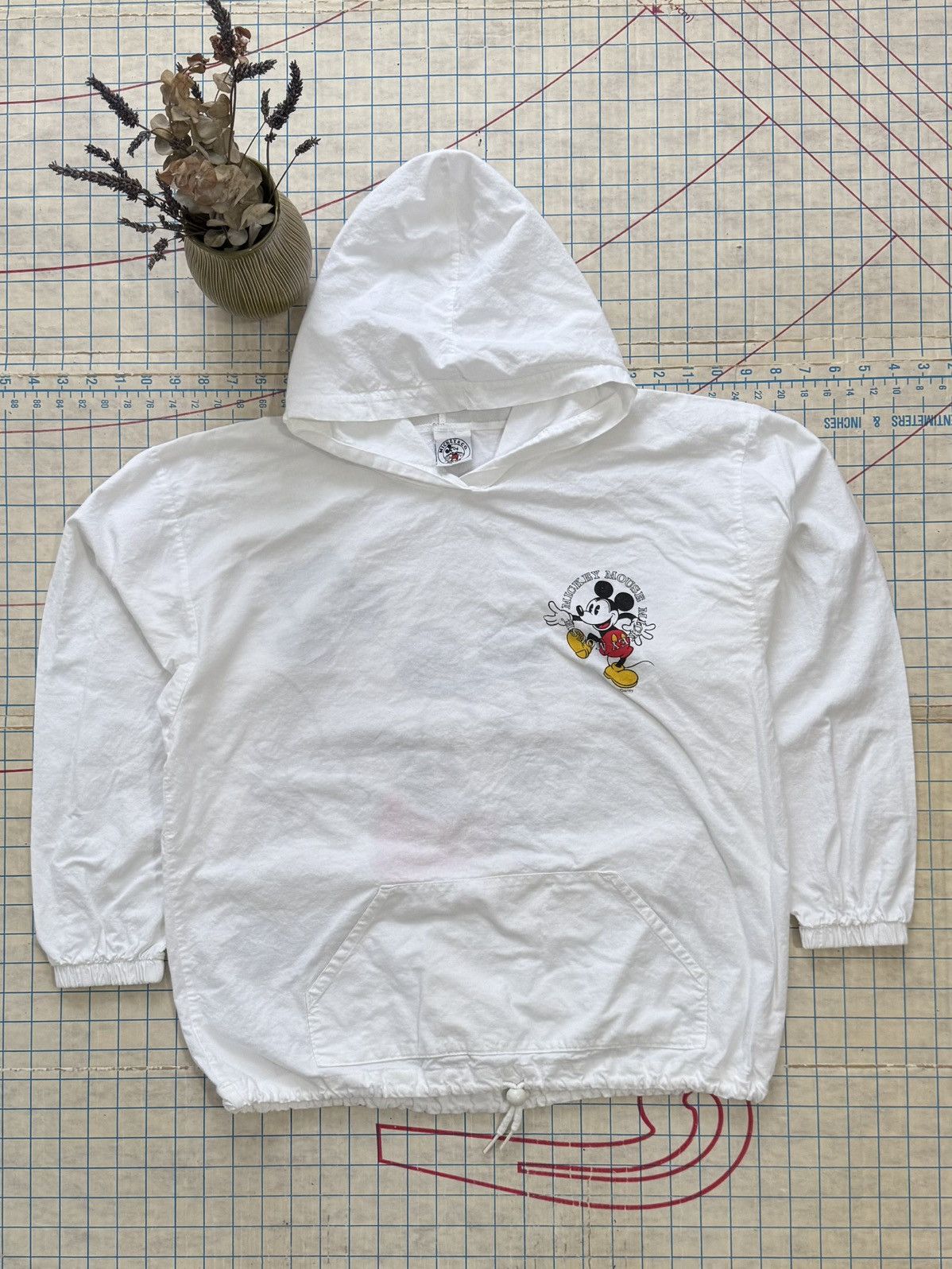 Mickey & Co. × Mickey Mouse × Vintage Vintage Mickey & Co Lightweight Hoodie Mickey Piano Fits M Size US M / EU 48-50 / 2 - 5 Thumbnail