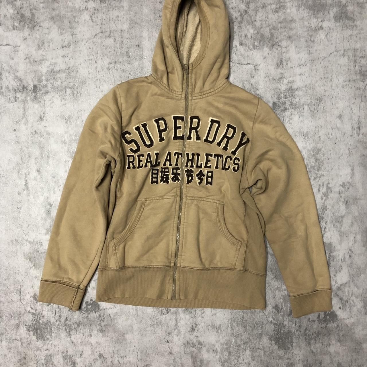 Superdry Tan Superdry hoodie with embroidered logo #streetwear Size US S / EU 44-46 / 1 - 1 Thumbnail