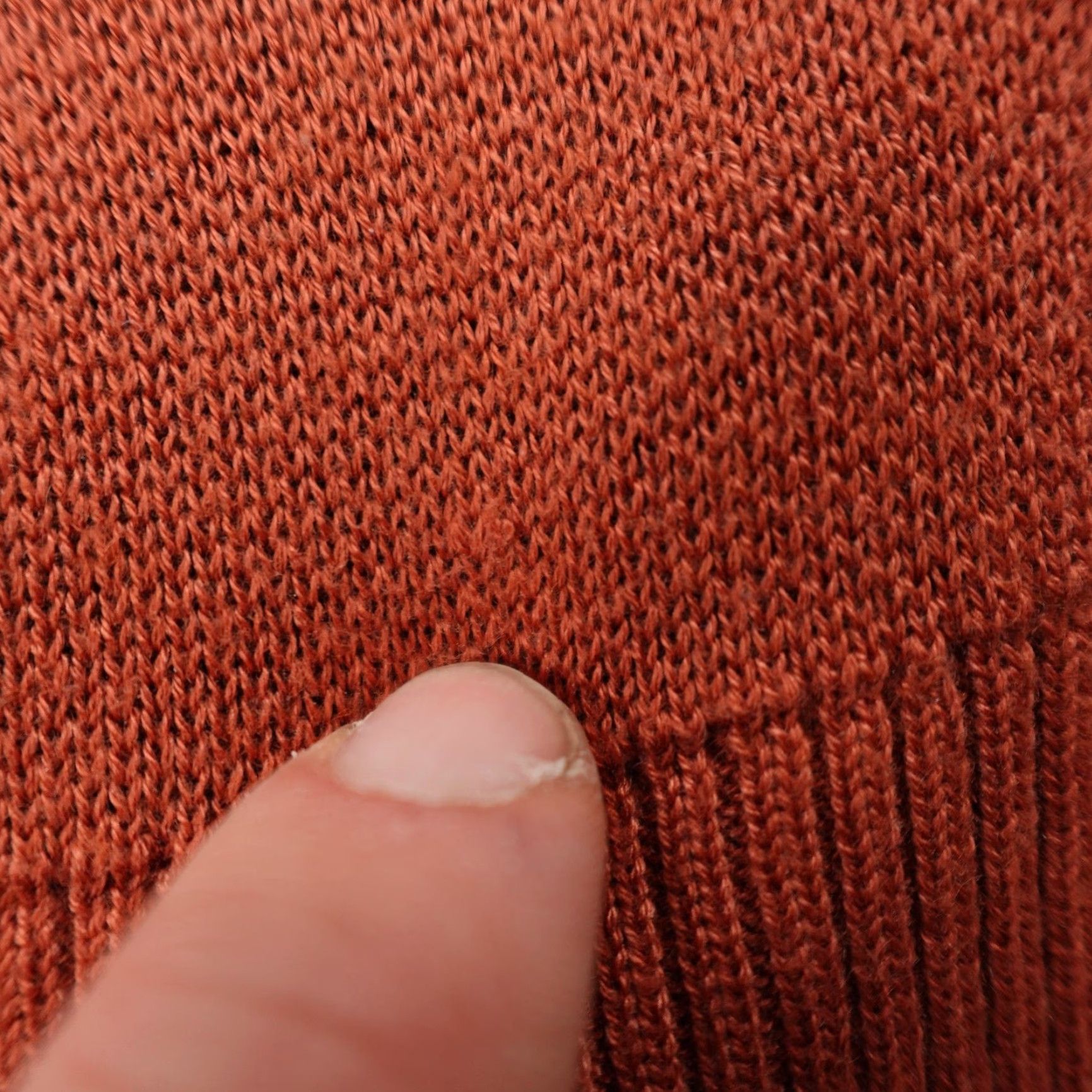 Cotopaxi Cotopaxi Sweater Womens Medium Orange Libre Mock Neck Pullover Merino Wool Blend Polyester Knit Solid Knitwear Size M / US 6-8 / IT 42-44 - 5 Thumbnail