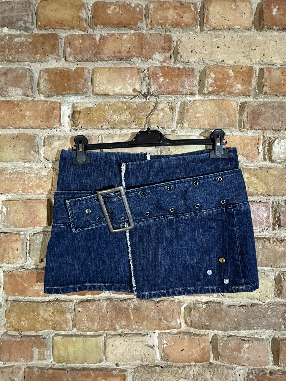 Diesel Diesel denim mini skirt western USA cowboy Y2K Size 27" / US 4 / IT 40 - 1 Thumbnail