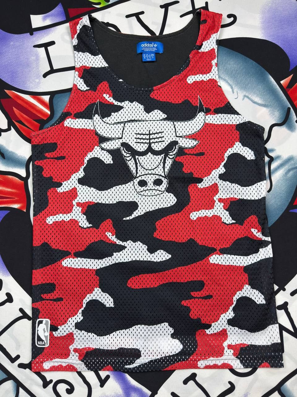 Adidas Adidas nba chicago bulls basketball originals jersey size S Size US S / EU 44-46 / 1 - 1 Thumbnail