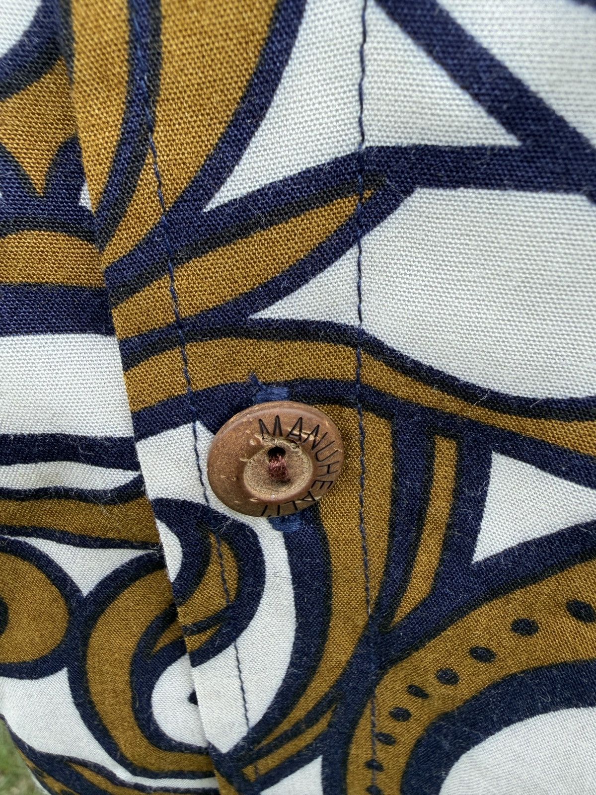 Other Manuhealii Hawaiian Print Multicolored Men's M 100% Rayon Size US M / EU 48-50 / 2 - 4 Thumbnail