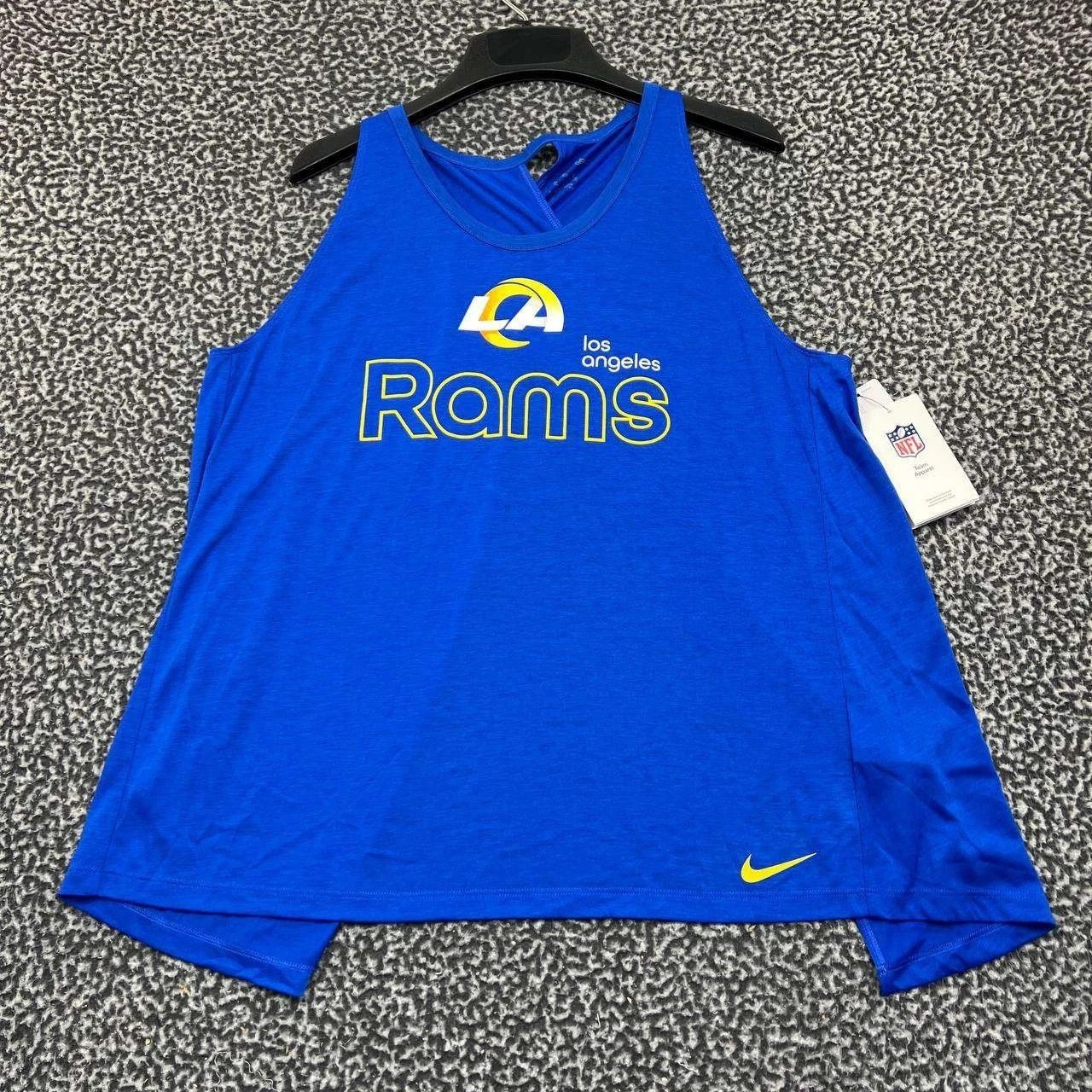 Nike Nike Dri-Fit Shirt Women Los Angeles LA Rams Crew Neck New M Size M / US 6-8 / IT 42-44 - 1 Thumbnail