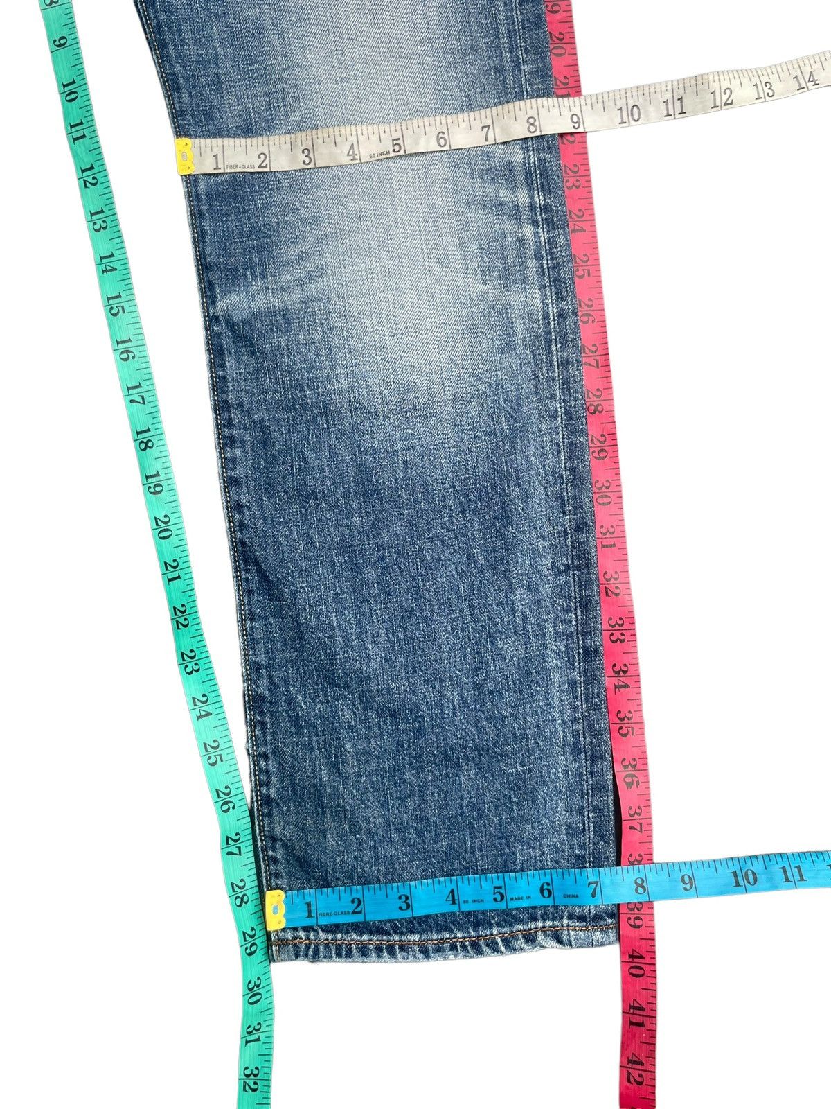 R.Newbold Min Rna Faded Distresed Denim Size 32" / US 10 / IT 46 - 13 Thumbnail