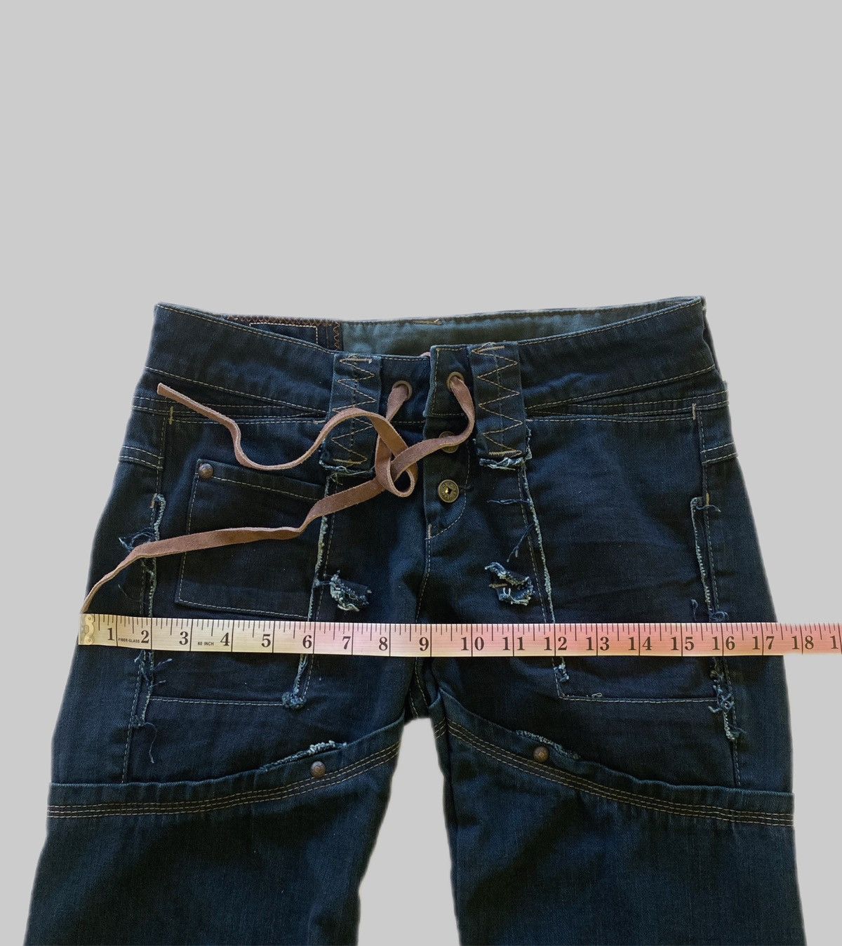 Marithe + Francois Girbaud CRAZY DESIGN Marithe Francois Girbaud Jeans Size 28" / US 6 / IT 42 - 9 Thumbnail