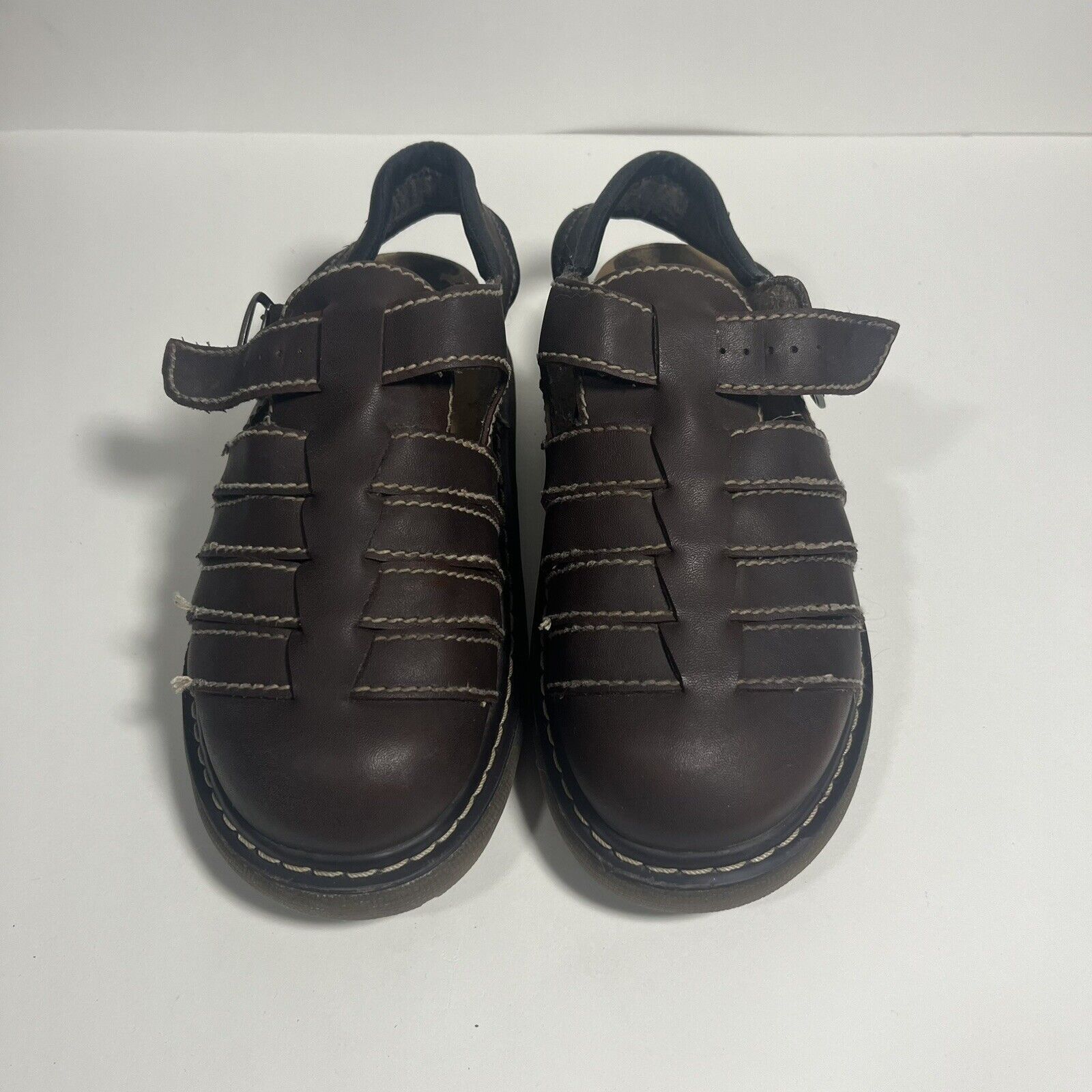 Dr. Martens Size 8 M- Original Rugged Outback Men's Sandals Shoes Brown Size US 8 / EU 41 - 4 Thumbnail