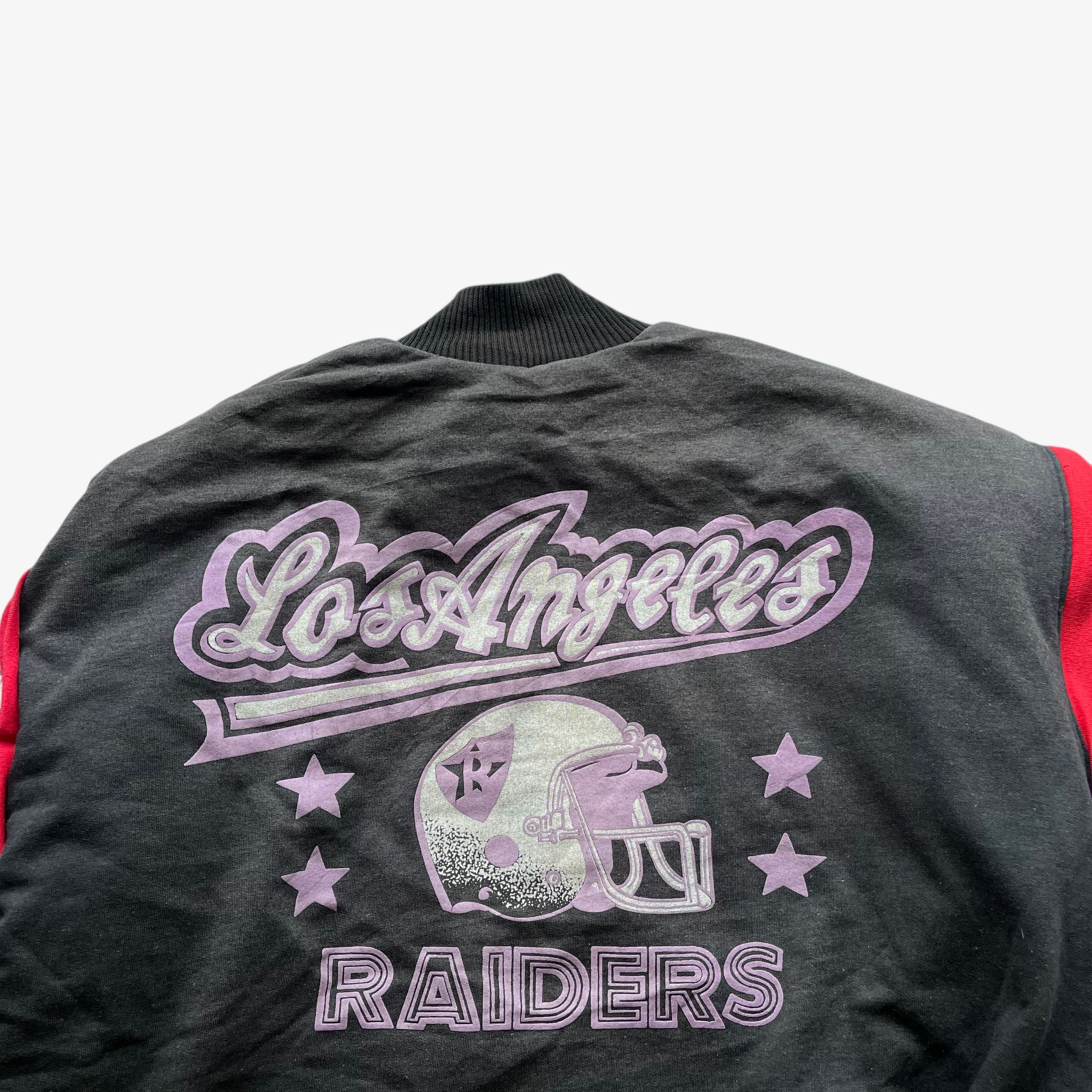NFL Vintage 80s NFL Los Angeles Raiders American Football Jacket Size US M / EU 48-50 / 2 - 5 Thumbnail