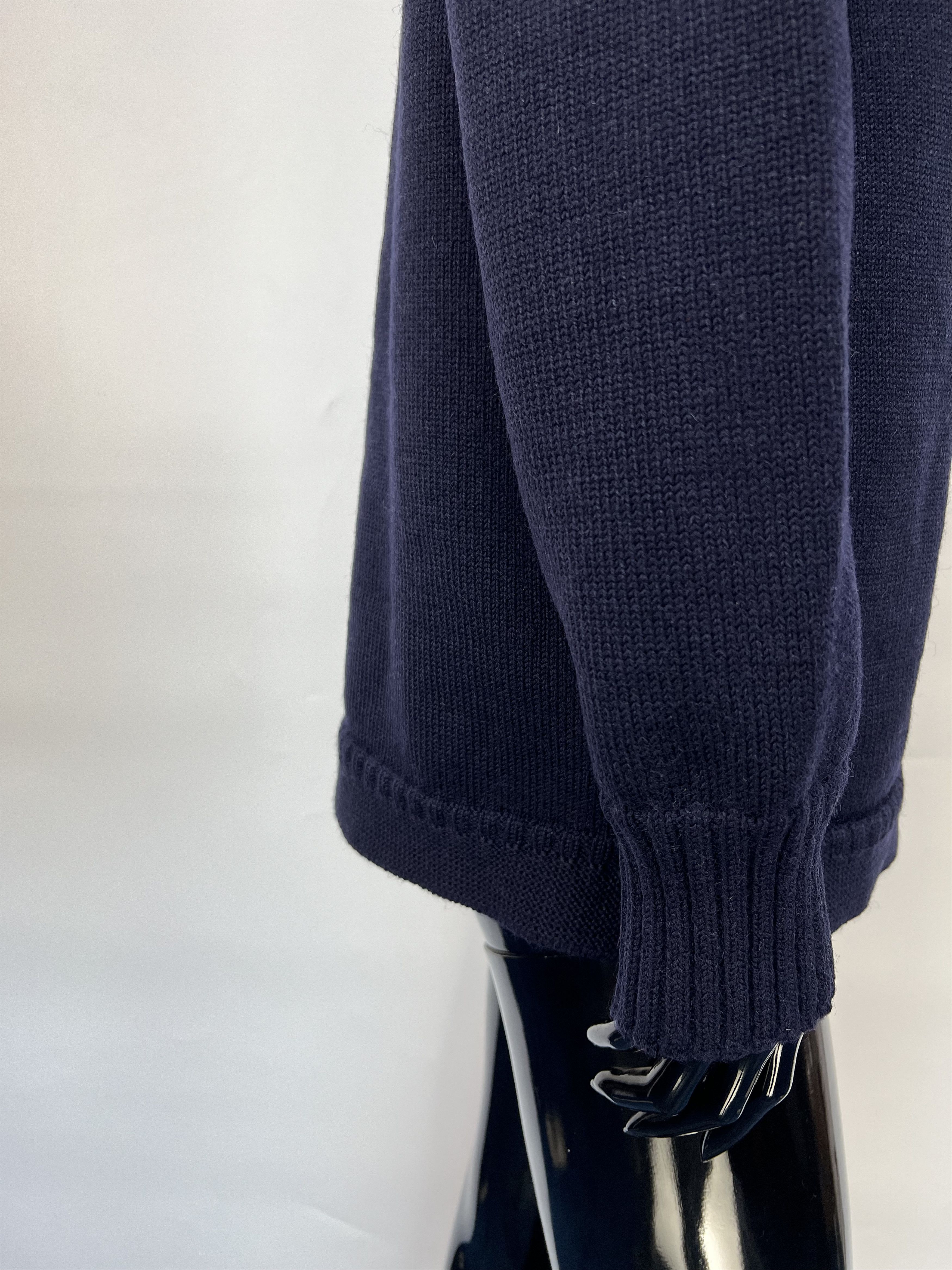 Le Tricoteur Guernsey Le Tricoteur Traditional Guernsey Wool Sweater Size S/M Size M / US 6-8 / IT 42-44 - 9 Thumbnail