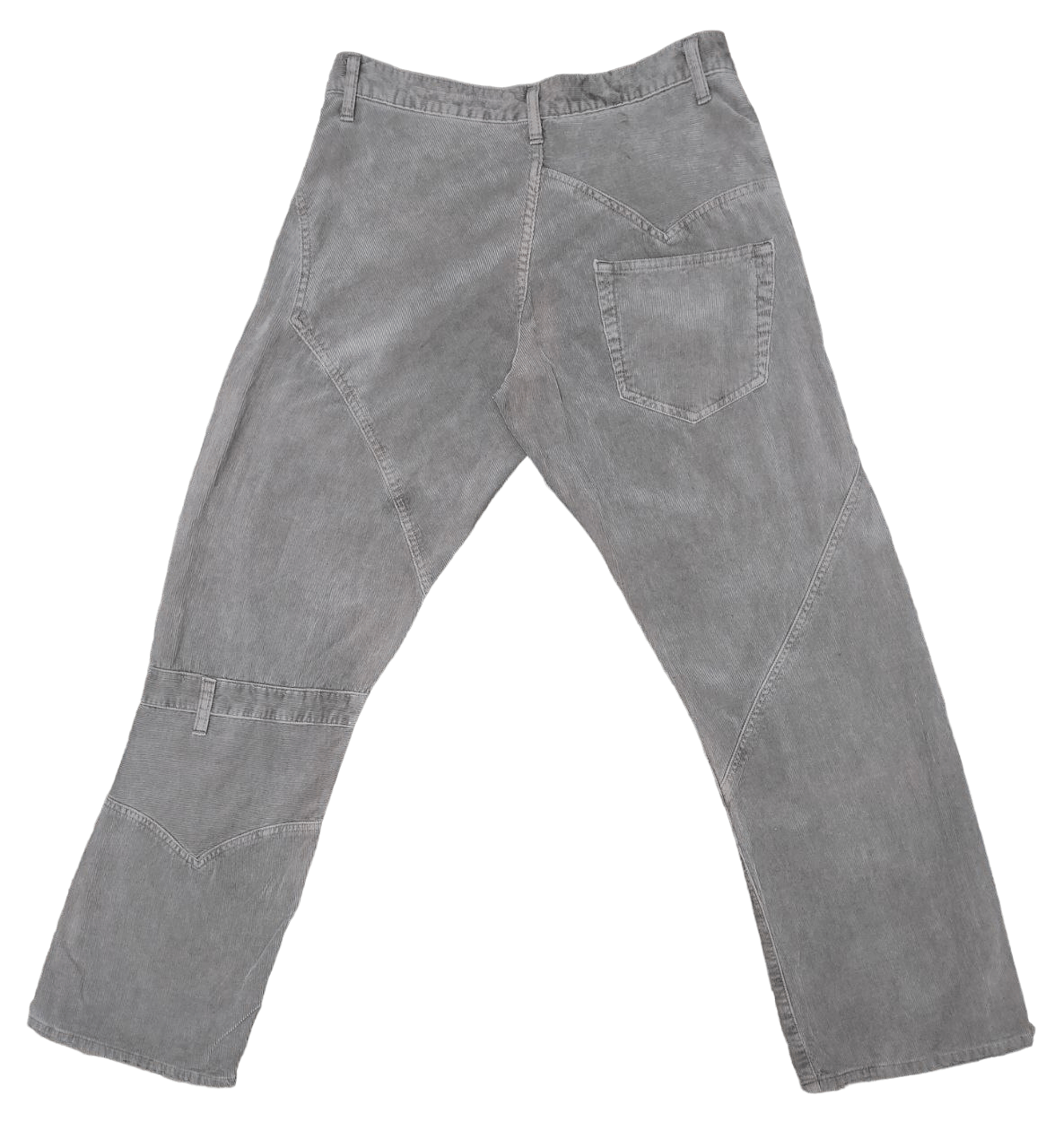 Issey Miyake Sunao Kawahara Reconstructed Corduroy Pant Size US 30 / EU 46 - 2 Thumbnail
