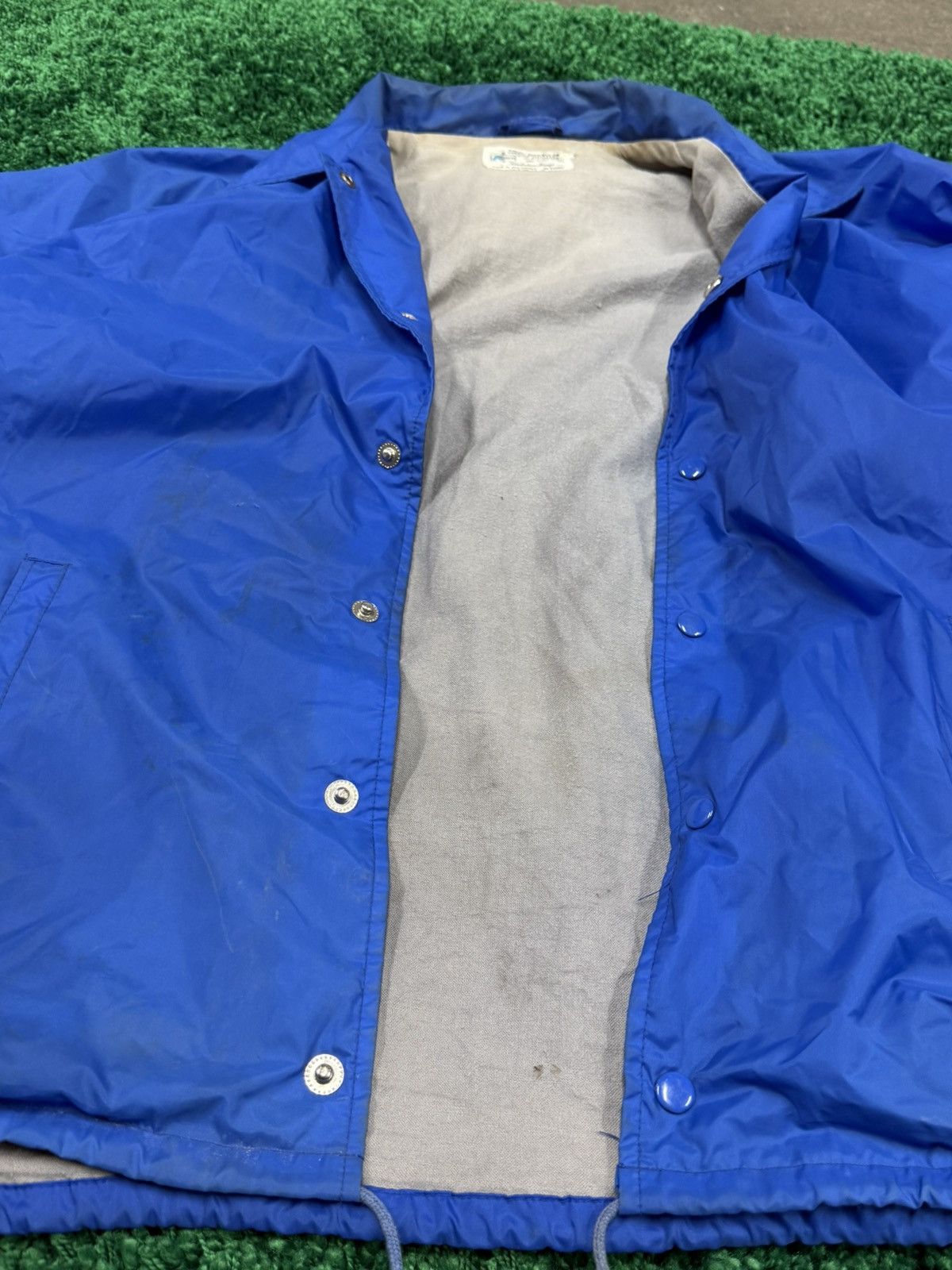 Vintage Vintage K Mart K-Mart Blue Coach Jacket Medium M Size US M / EU 48-50 / 2 - 3 Thumbnail