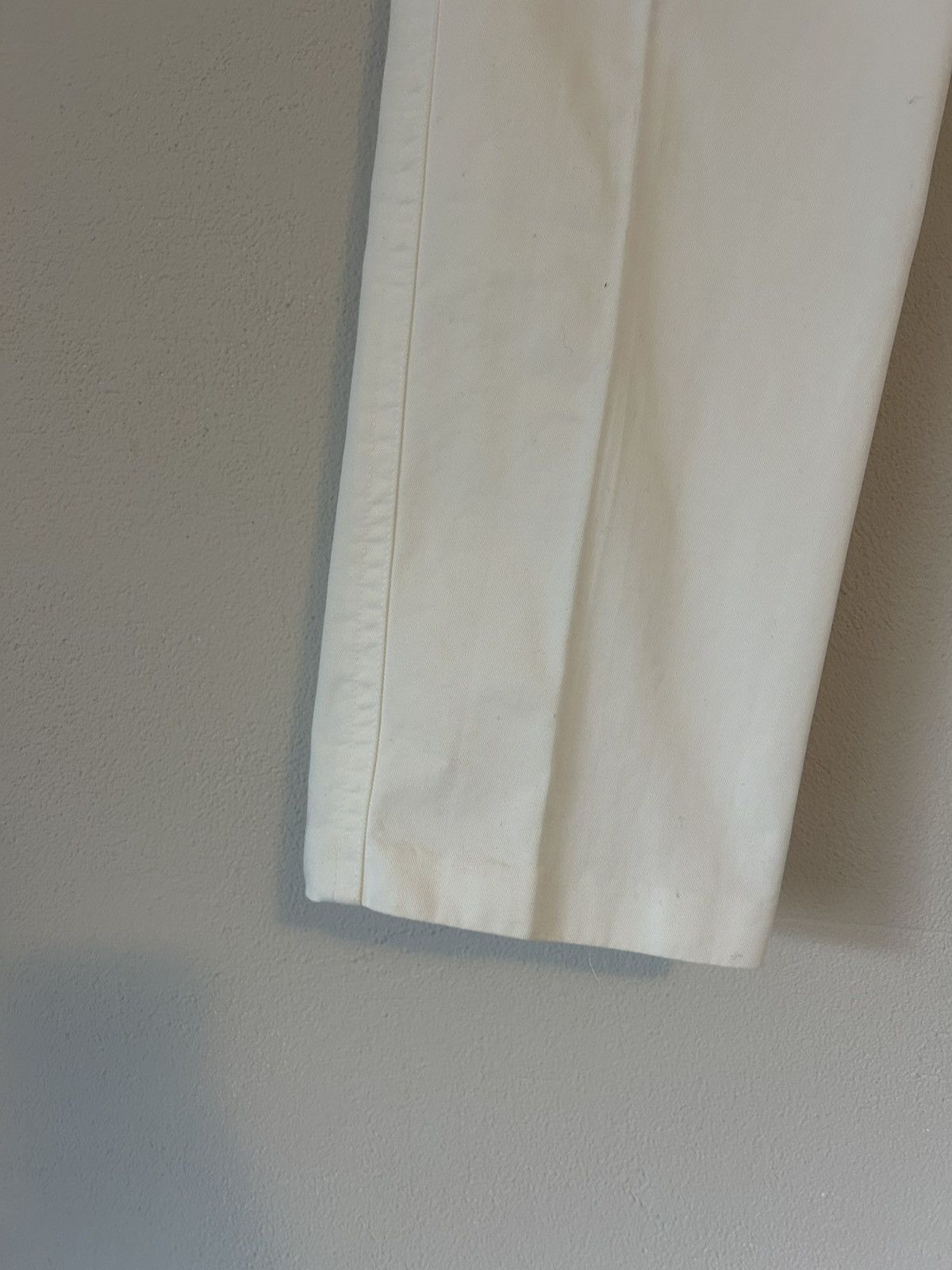 Gucci Gucci White Cotton-Blend Trousers – Size 54 Size US 38 / EU 54 - 7 Thumbnail