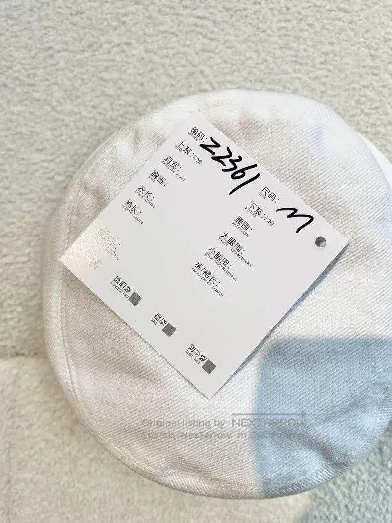 Chanel Chanel Size M White letter logo fisherman's hat Size ONE SIZE - 8 Thumbnail